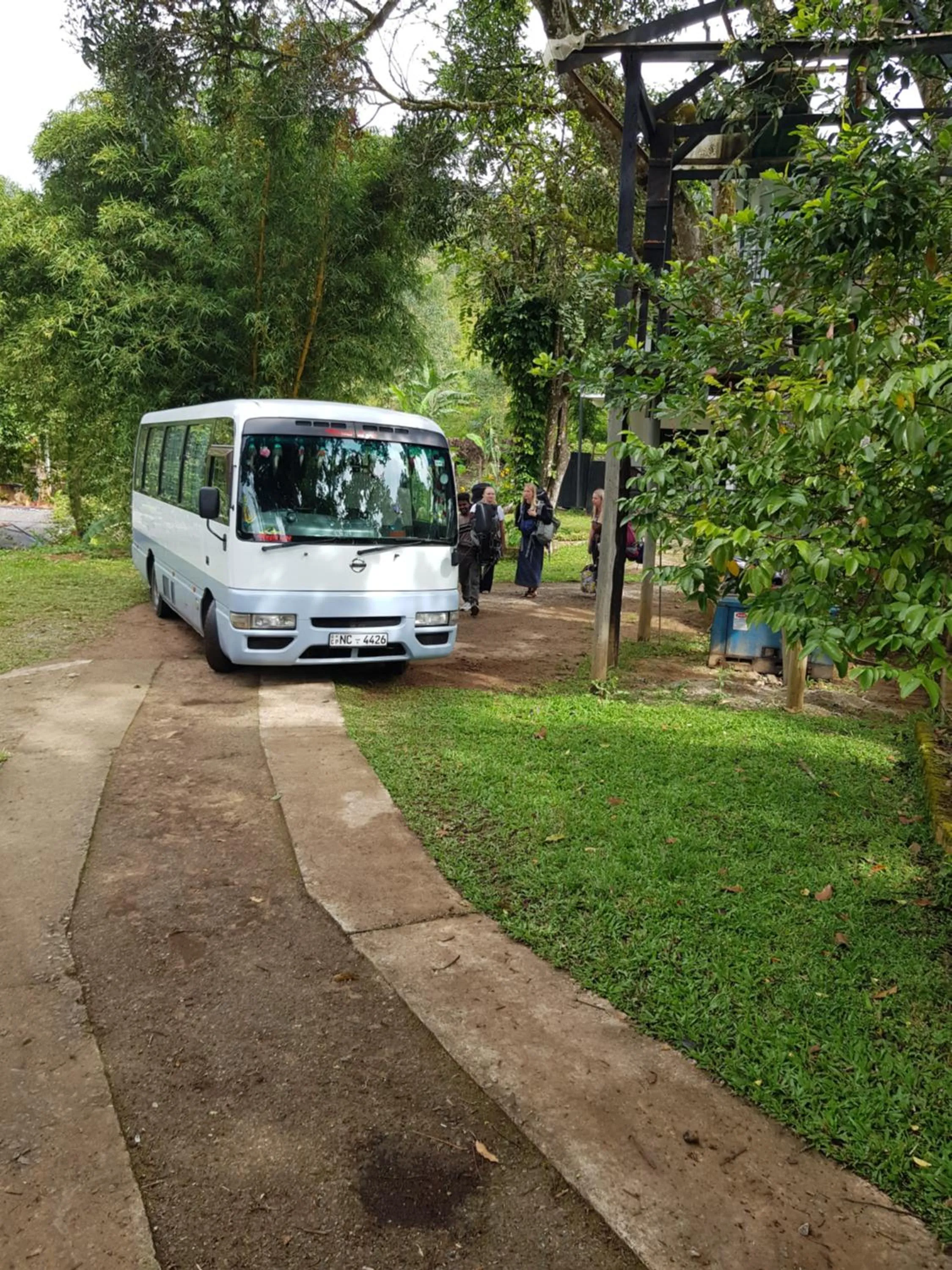 Garden view in Ella Forest Paradise Hotel