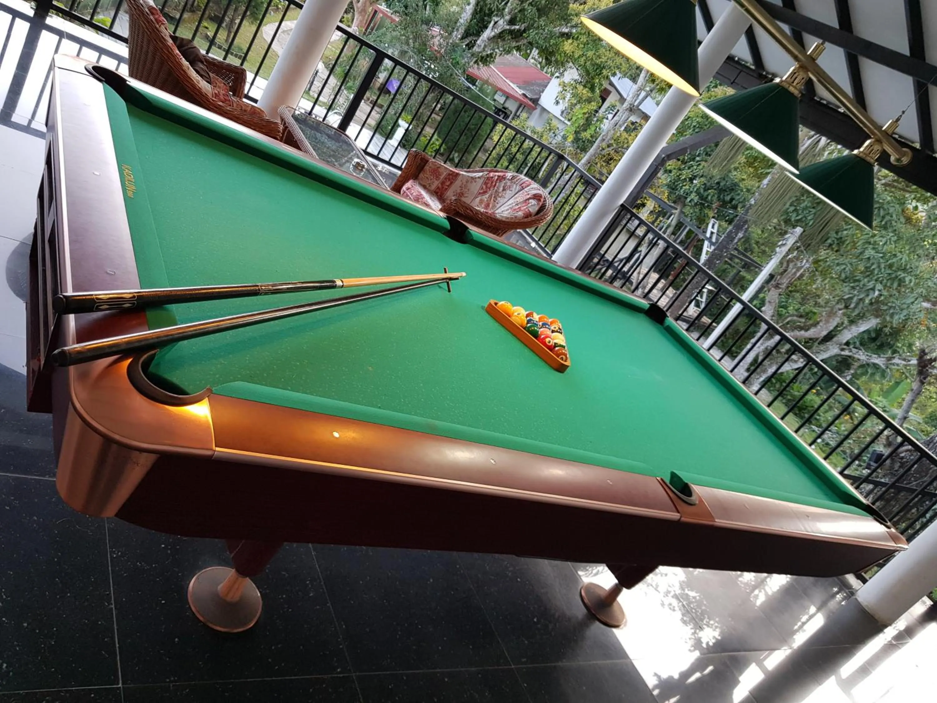 Billiard in Ella Forest Paradise Hotel