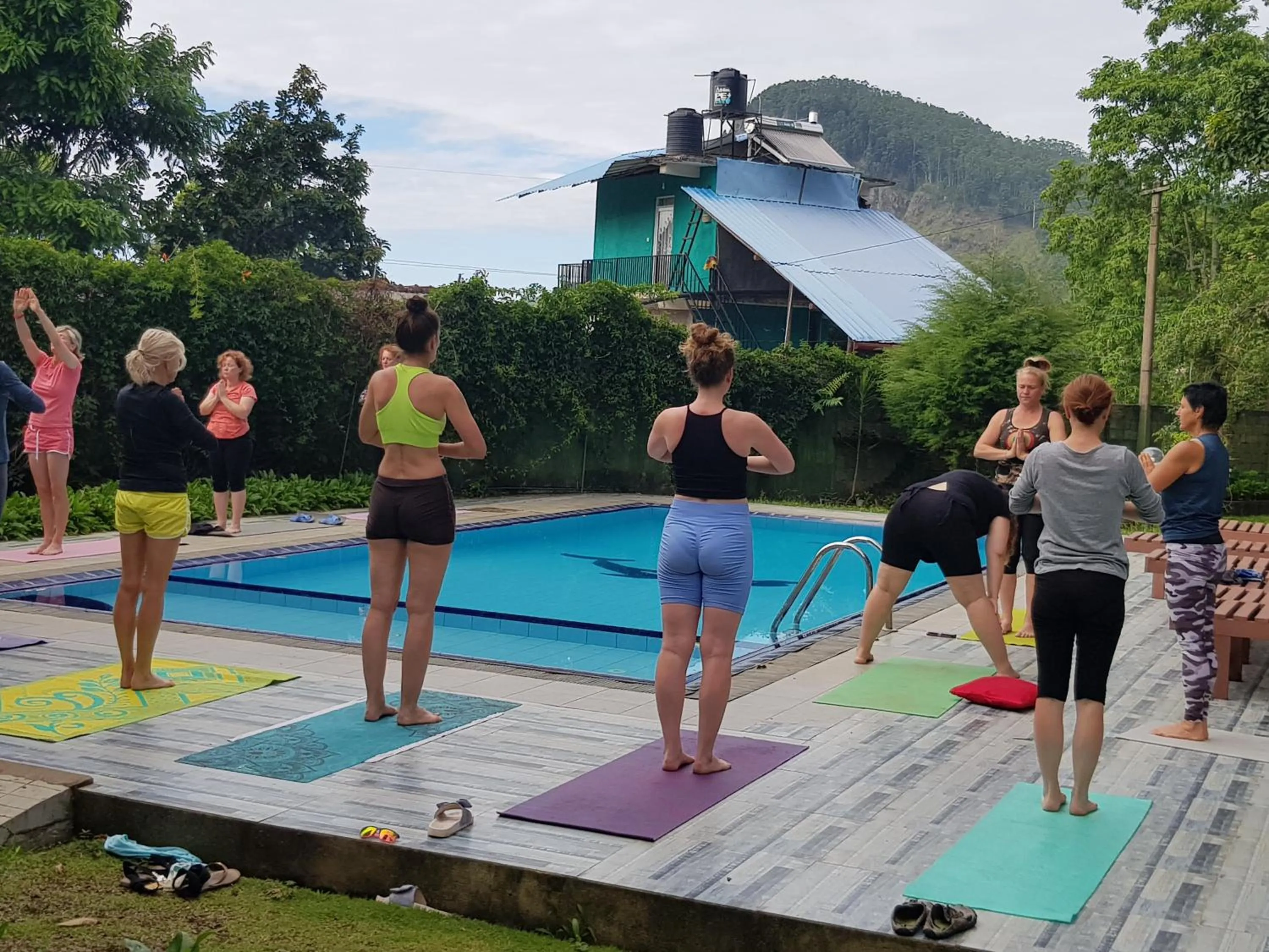 Mountain view in Ella Forest Paradise Hotel