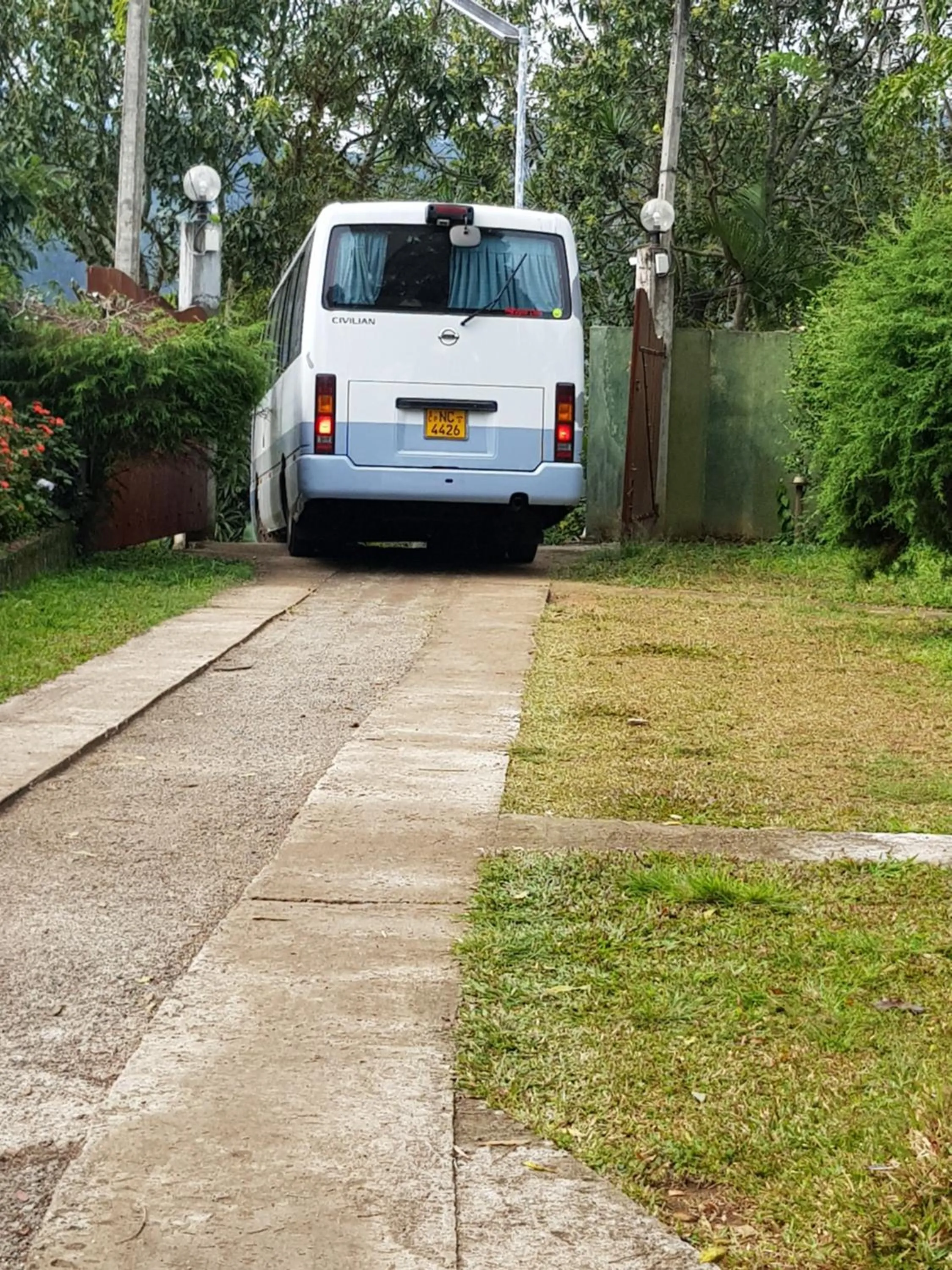 Garden view in Ella Forest Paradise Hotel