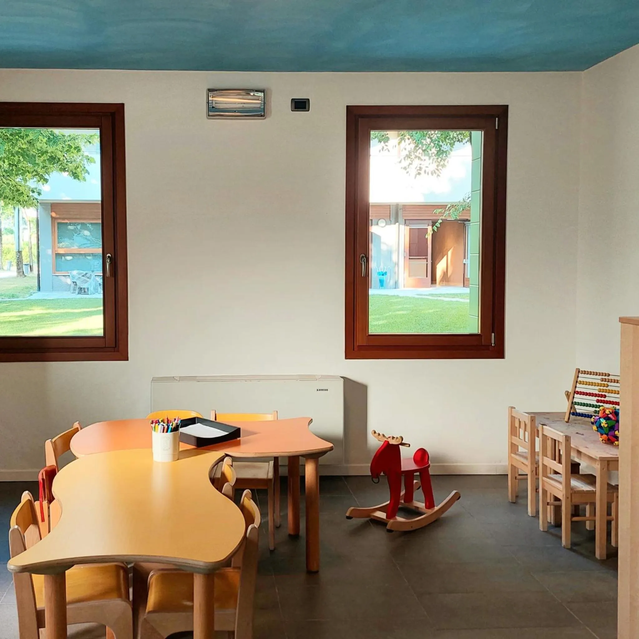 Children play ground in Hotel La Pergola