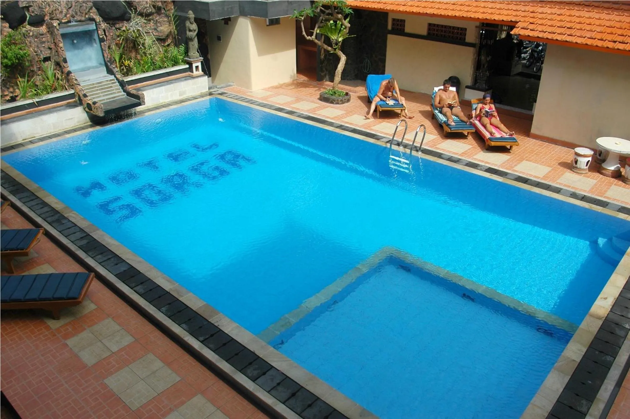Swimming pool in Hotel Sorga Cottages