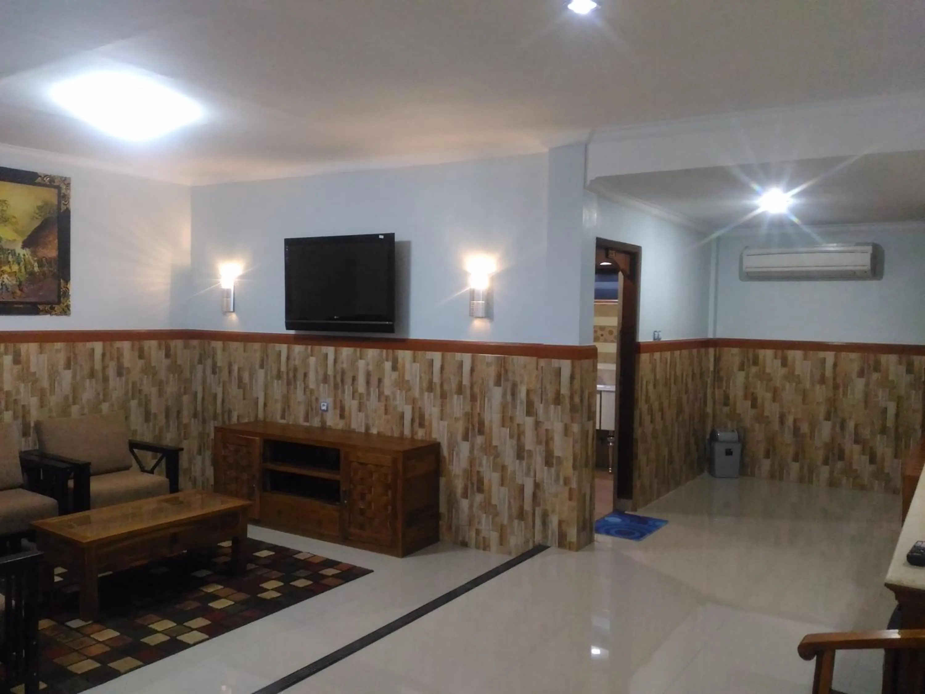 Living room in Hotel Sorga Cottages