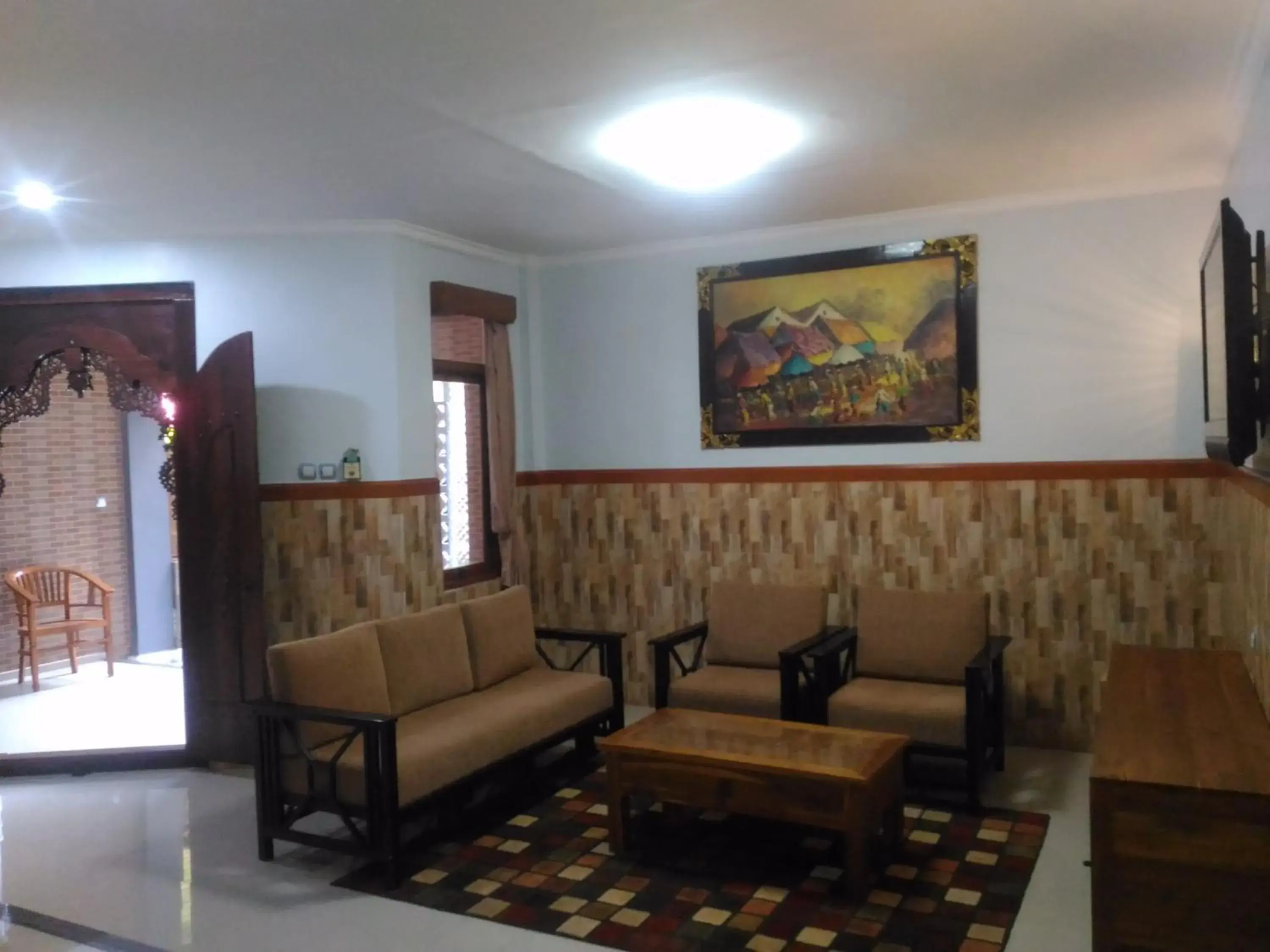 Living room, Seating Area in Hotel Sorga Cottages