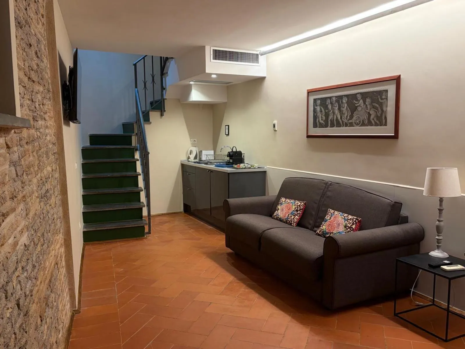 Living room in HiSuiteROME - ApartHotel