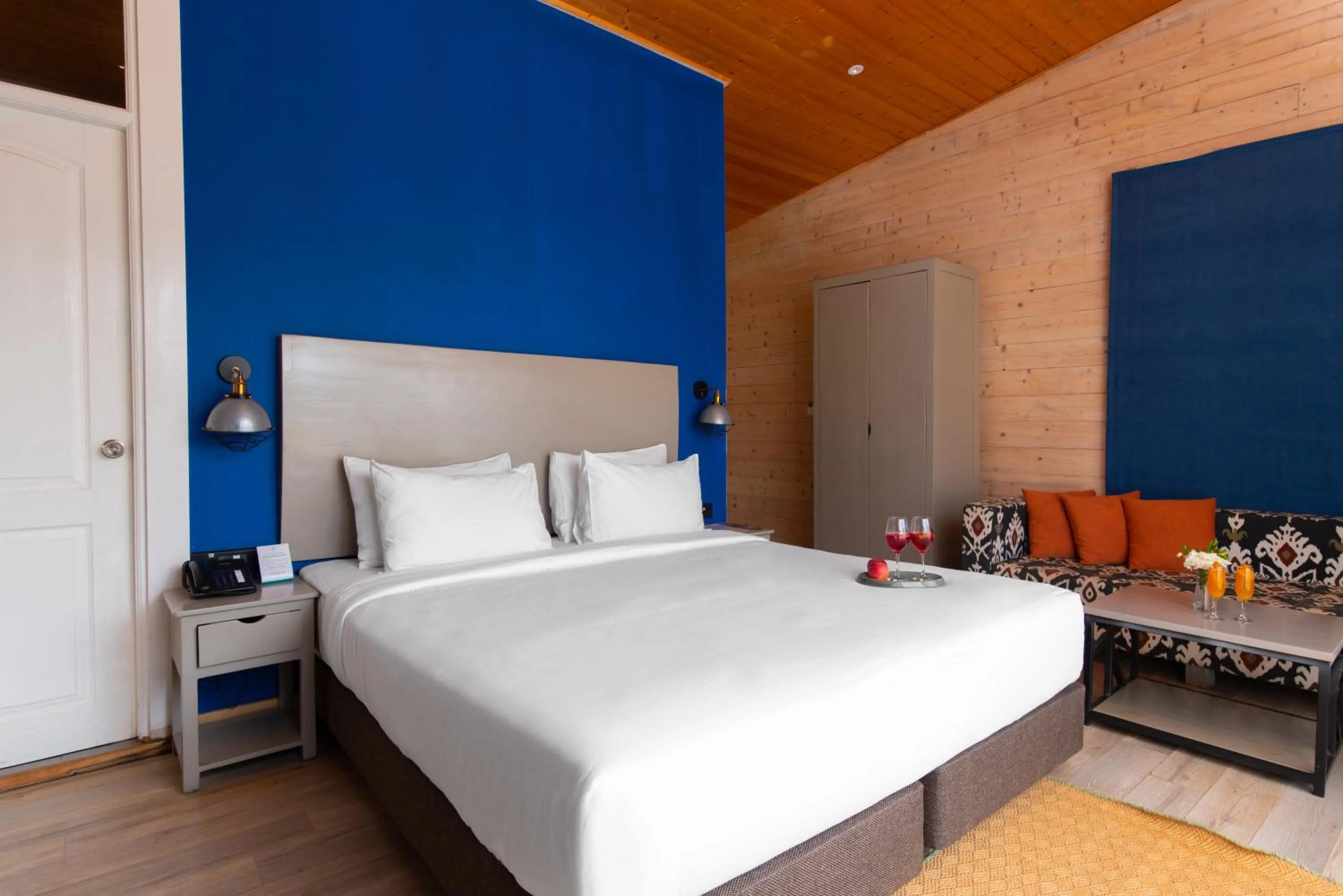 Bed in Living Room Beach Resort