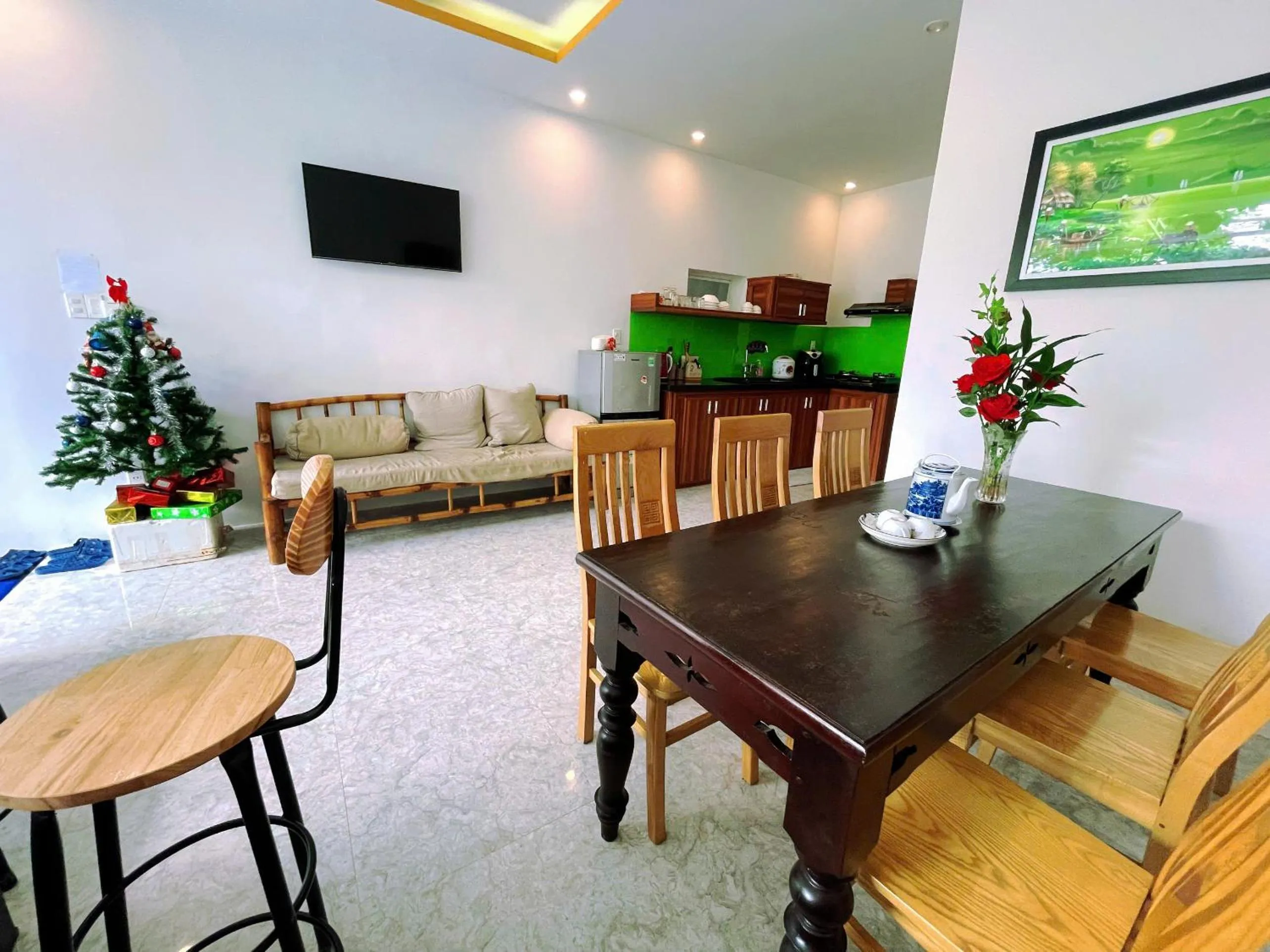 Living room in An Bang beach White Sand Sea Villa