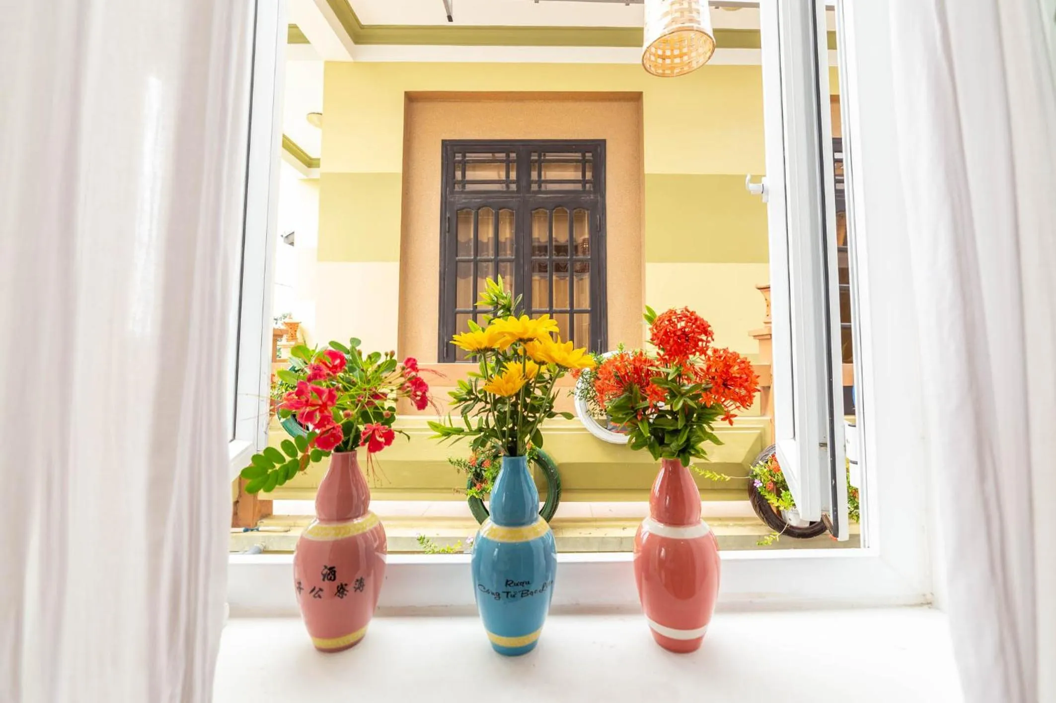 Decorative detail in An Bang beach White Sand Sea Villa