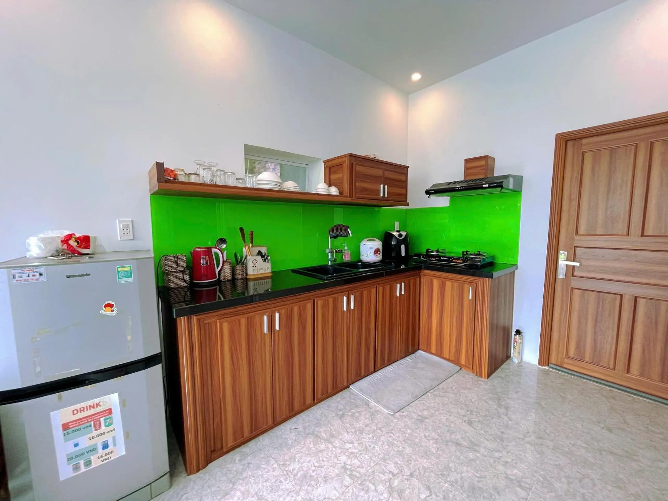 Kitchen or kitchenette in An Bang beach White Sand Sea Villa