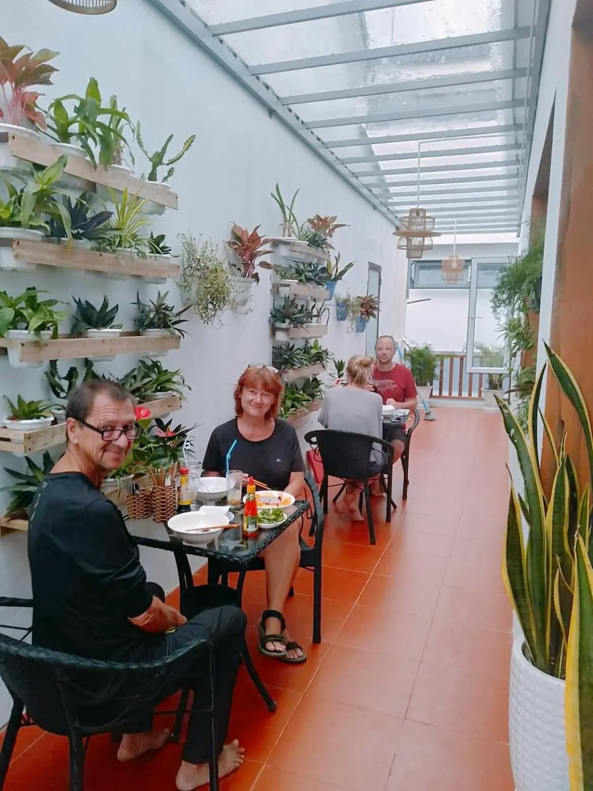 Food and drinks in An Bang beach White Sand Sea Villa