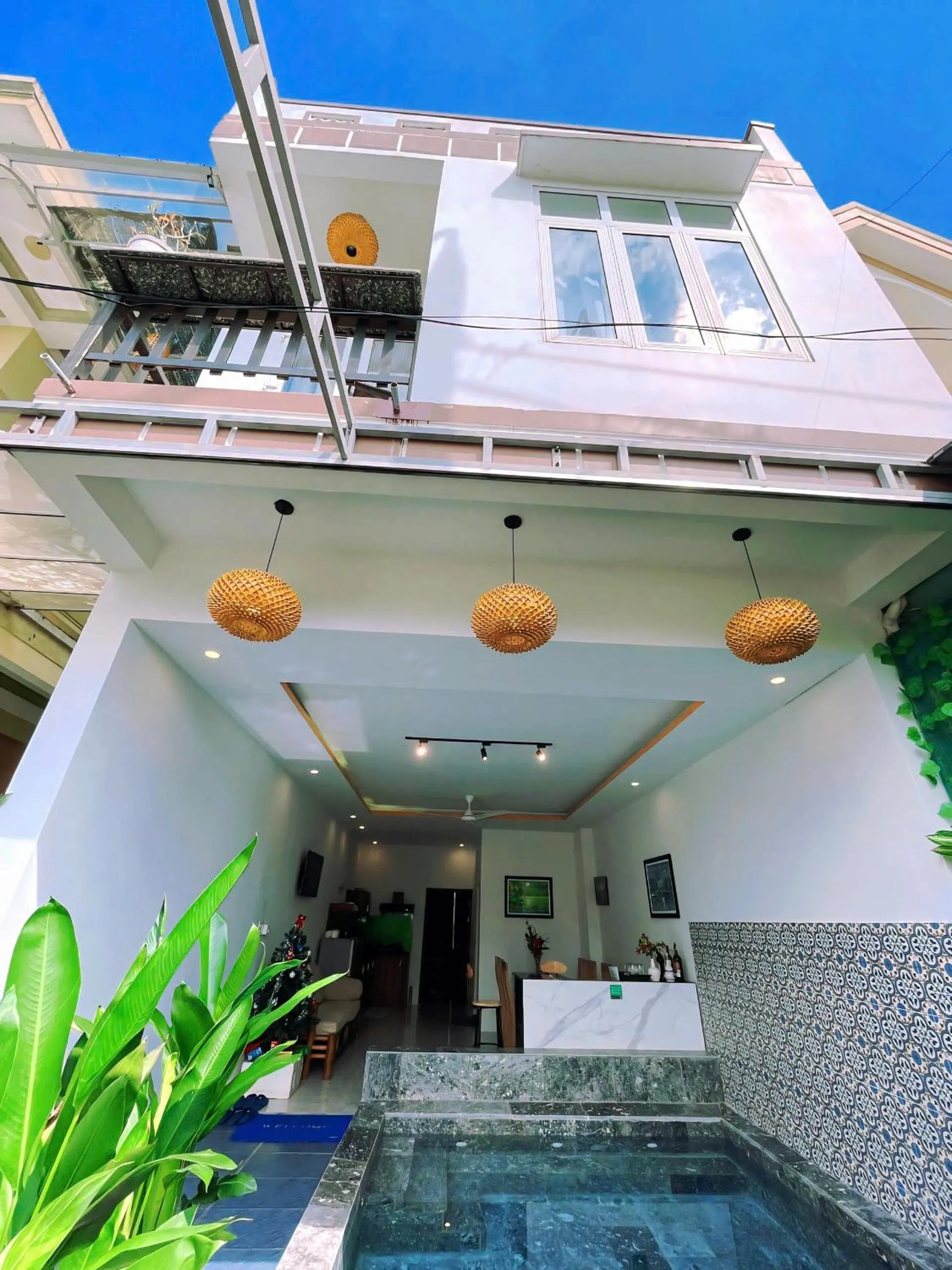 Property building in An Bang beach White Sand Sea Villa