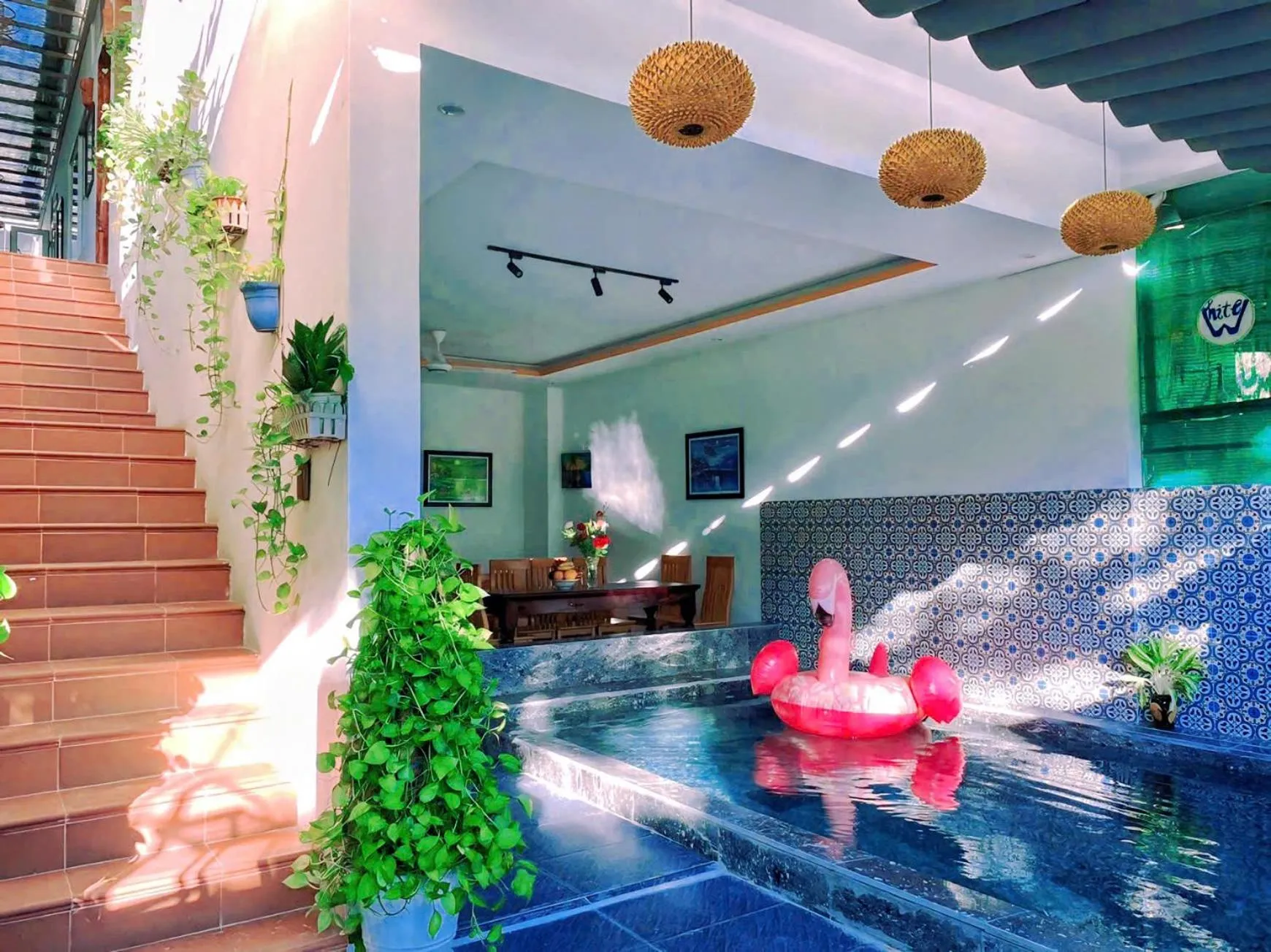 Swimming pool in An Bang beach White Sand Sea Villa