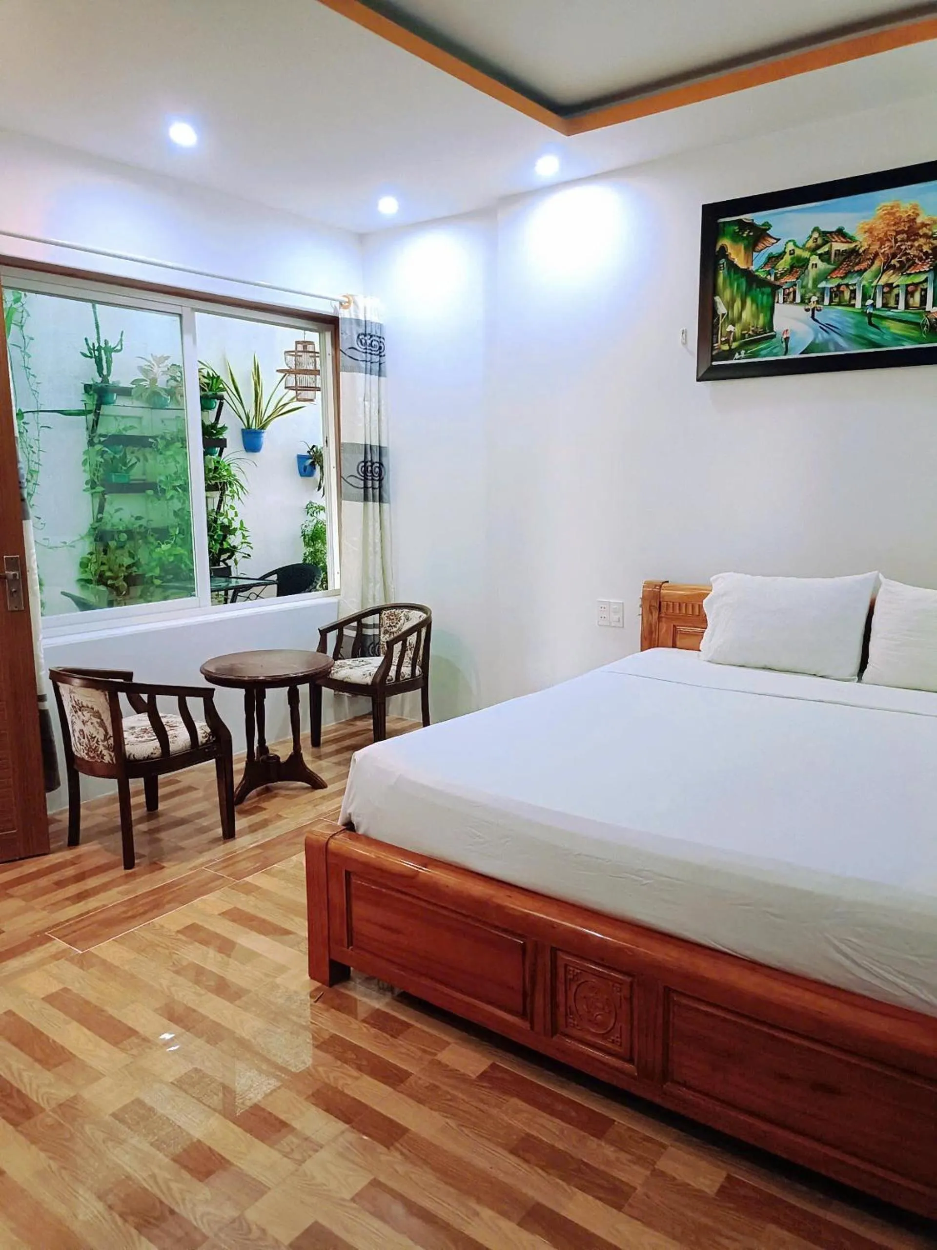 Bedroom, Bed in An Bang beach White Sand Sea Villa