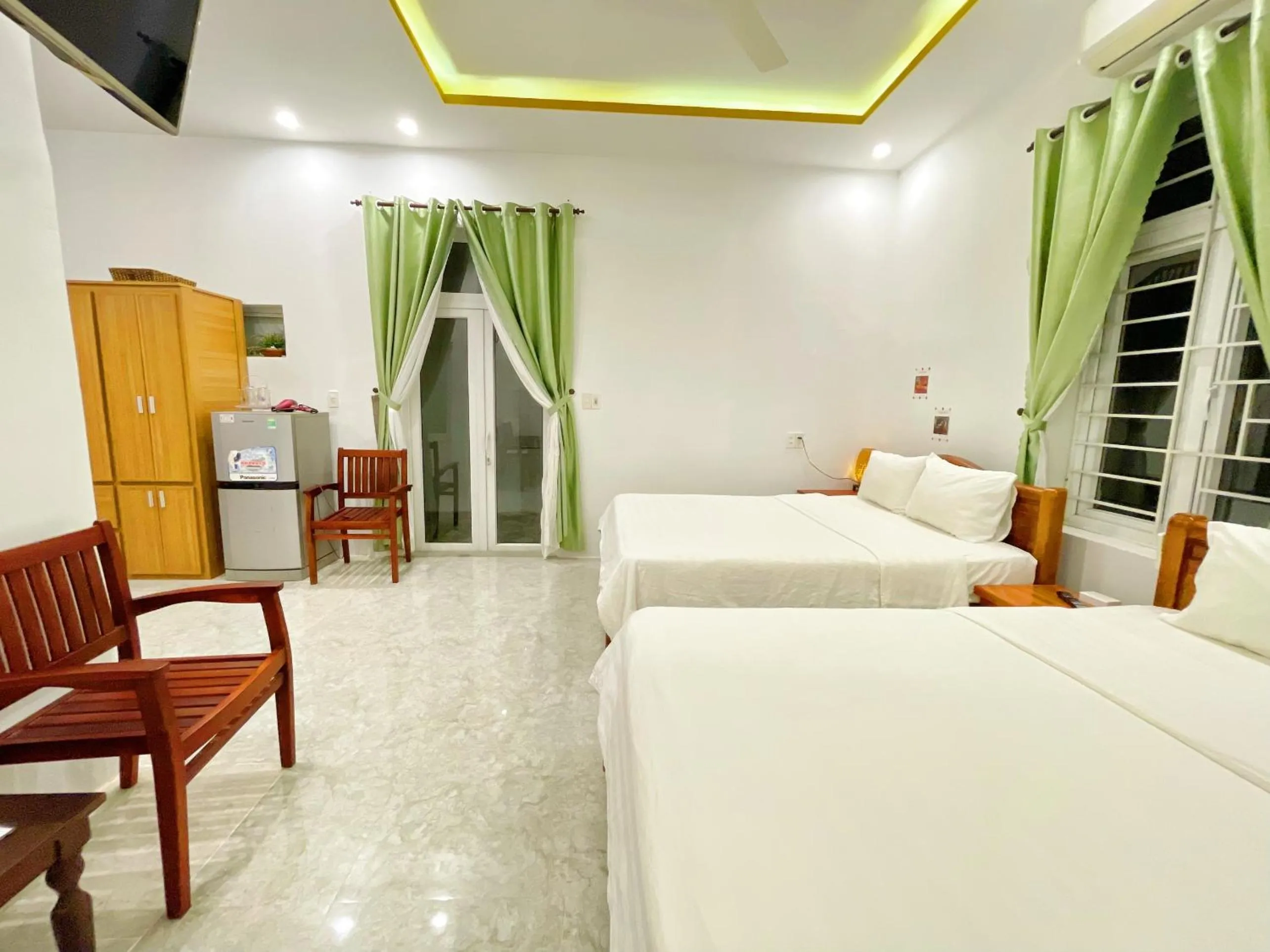 Bedroom, Bed in An Bang beach White Sand Sea Villa