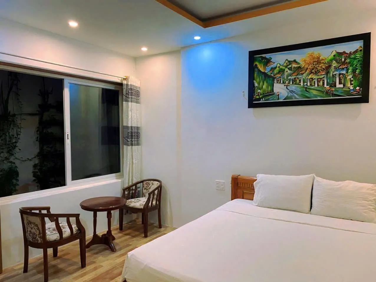 Bedroom, Bed in An Bang beach White Sand Sea Villa