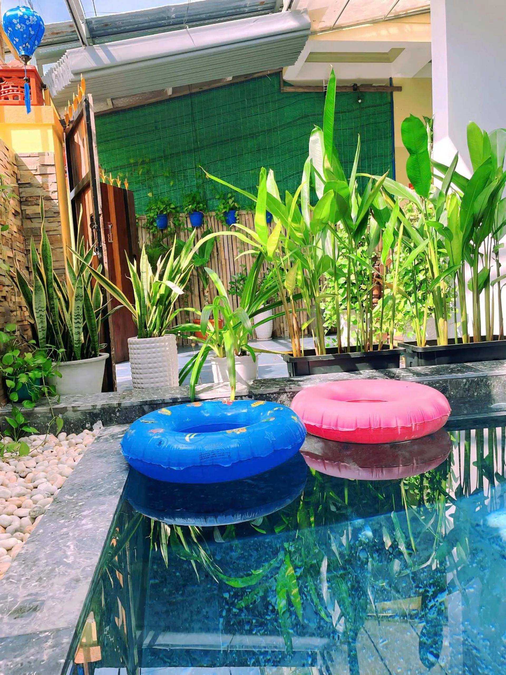 Pool view in An Bang beach White Sand Sea Villa