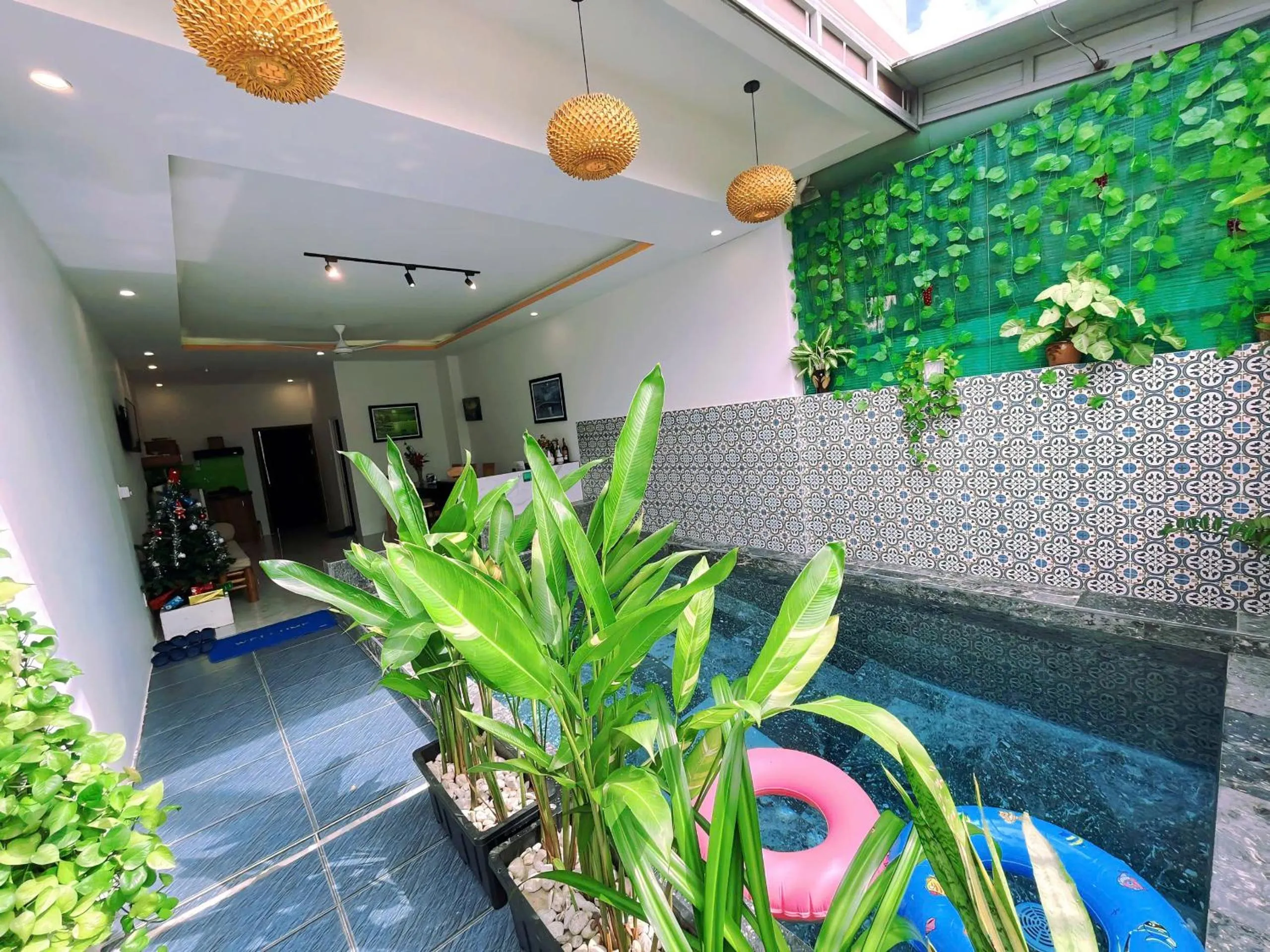 Pool view in An Bang beach White Sand Sea Villa