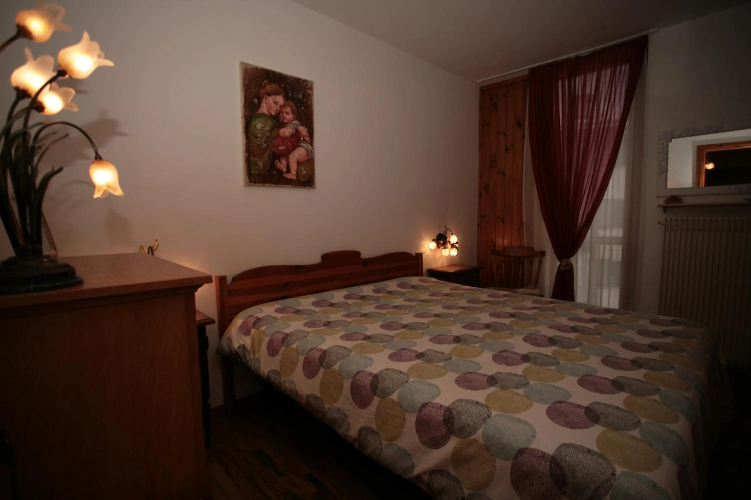 Bedroom in Residence Valfassa