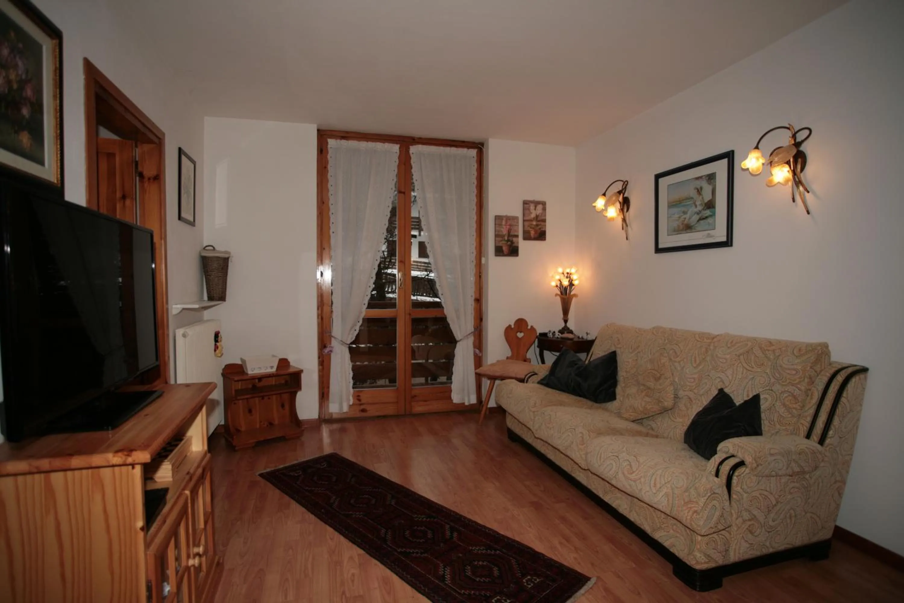 Living room in Residence Valfassa