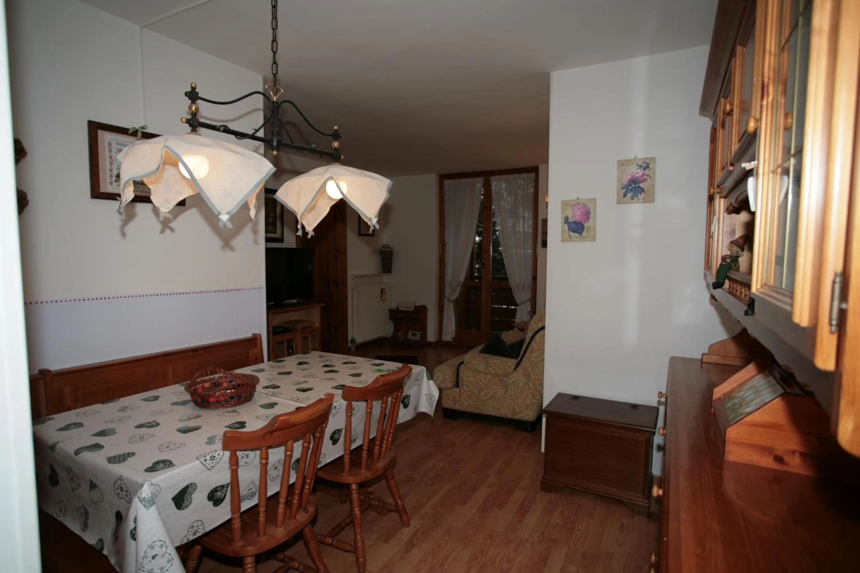 Dining area in Residence Valfassa