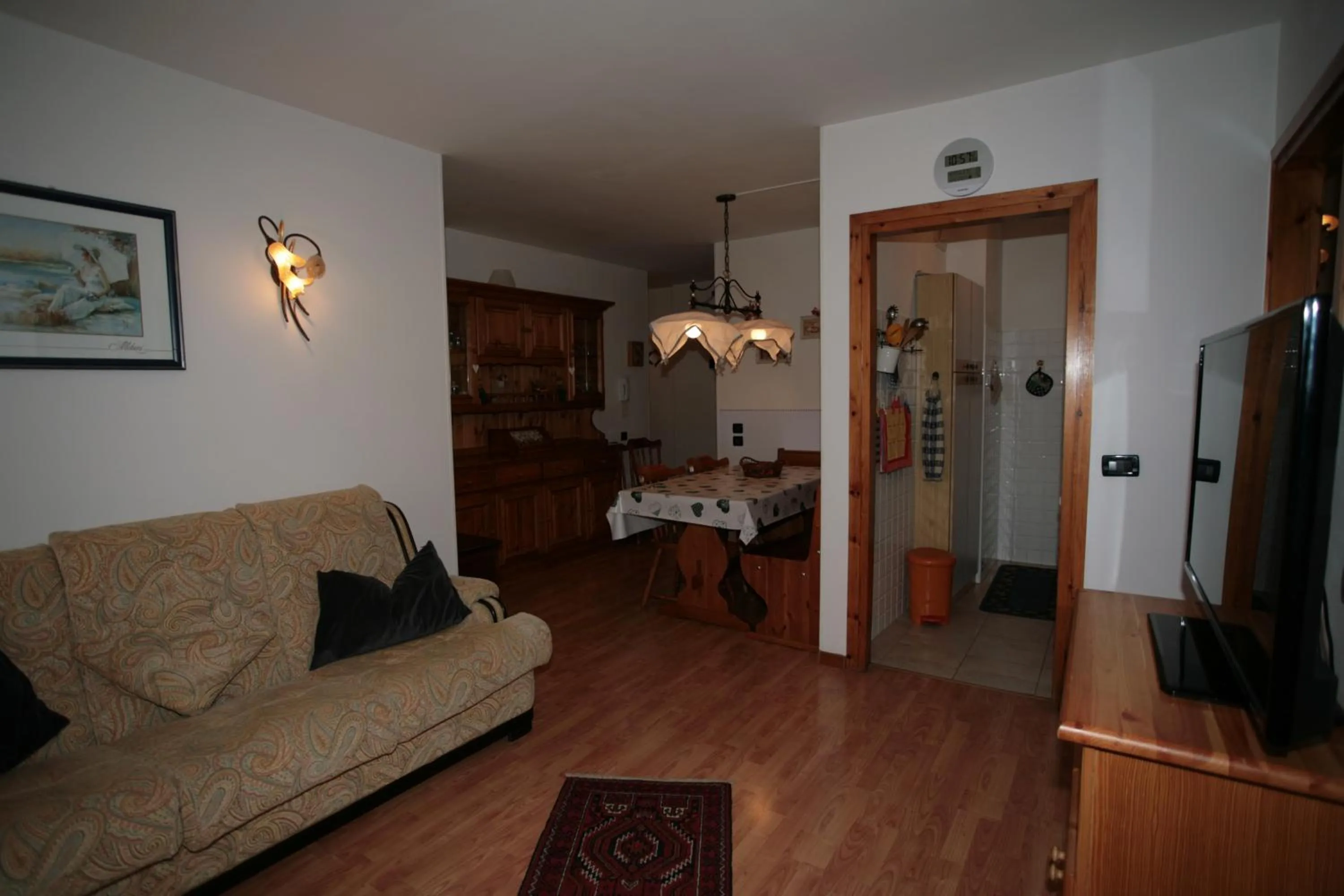 Living room in Residence Valfassa