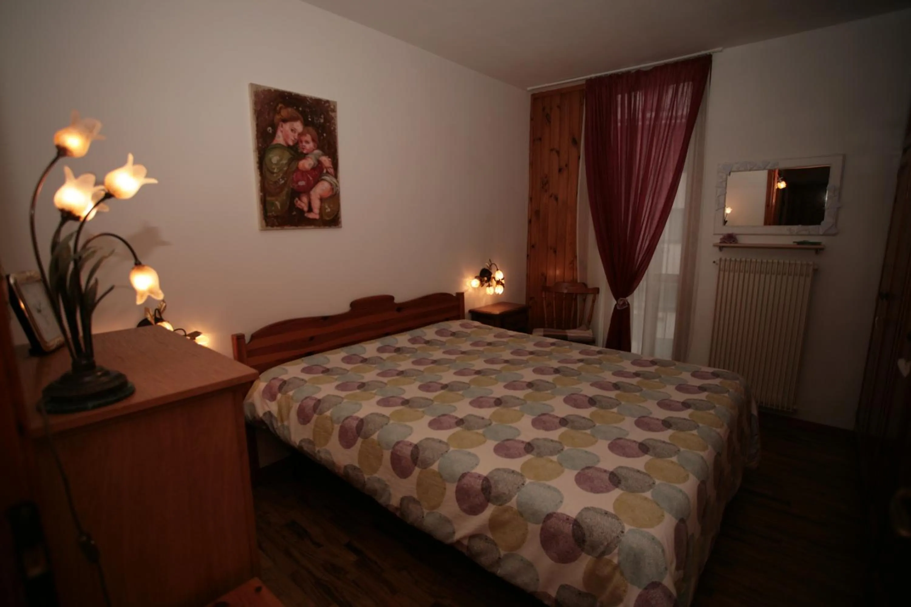 Bedroom in Residence Valfassa