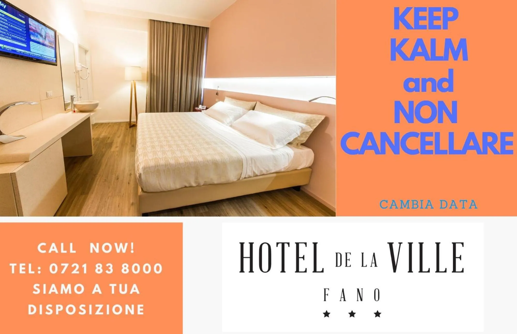 Summer, Bed in Hotel De La Ville depandance di Hotel Augustus