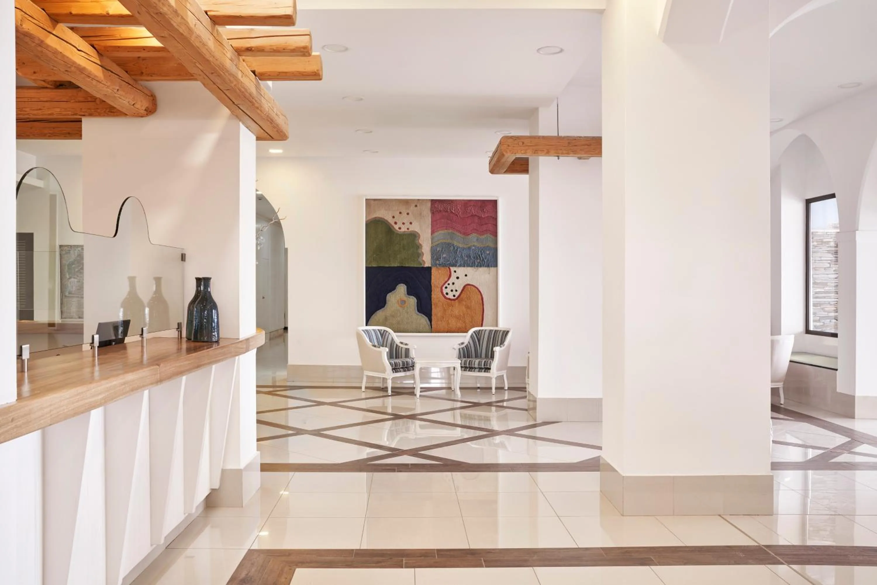 Lobby or reception in Epsilon Hotel Apartments