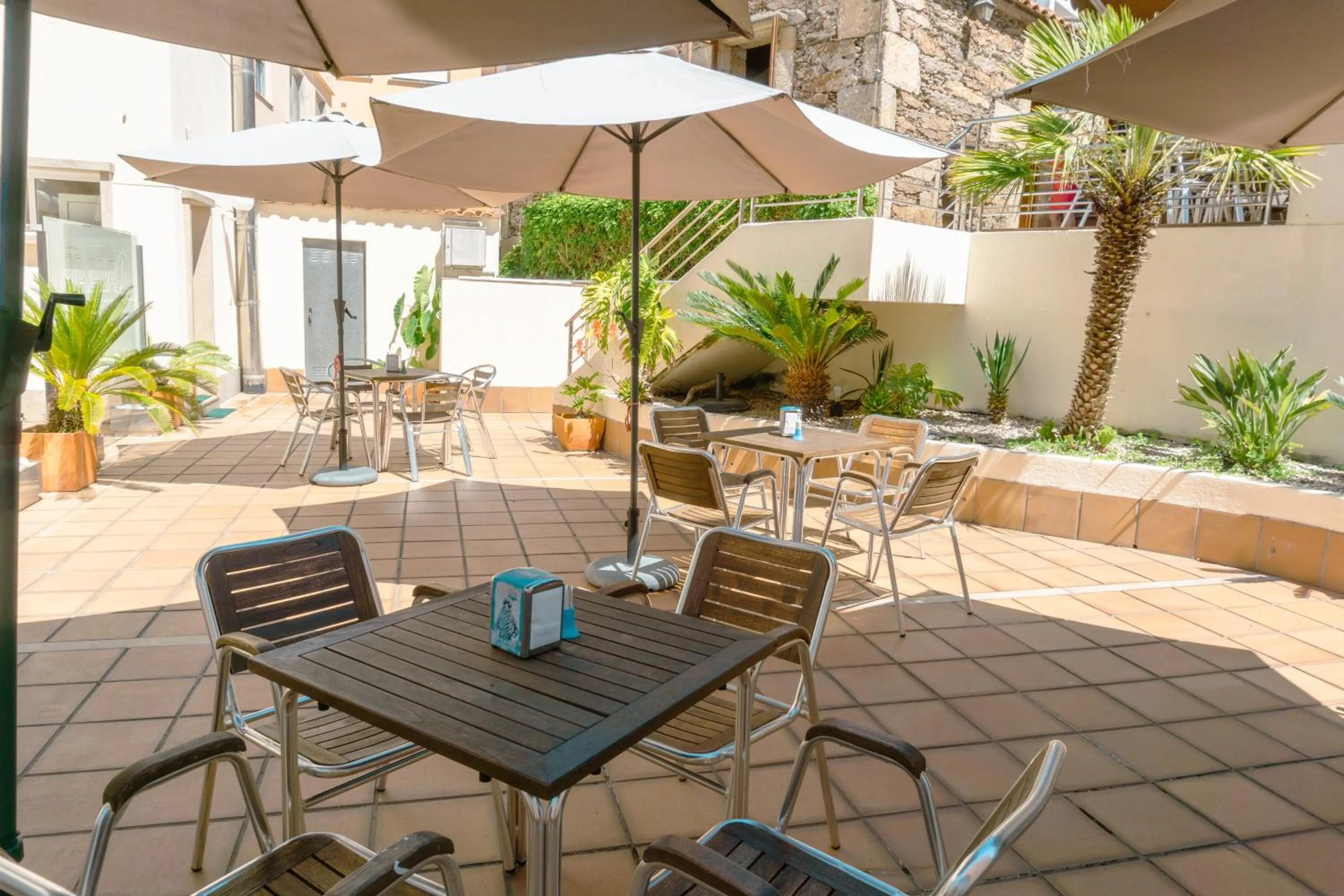 Patio in Hotel Atalaya II