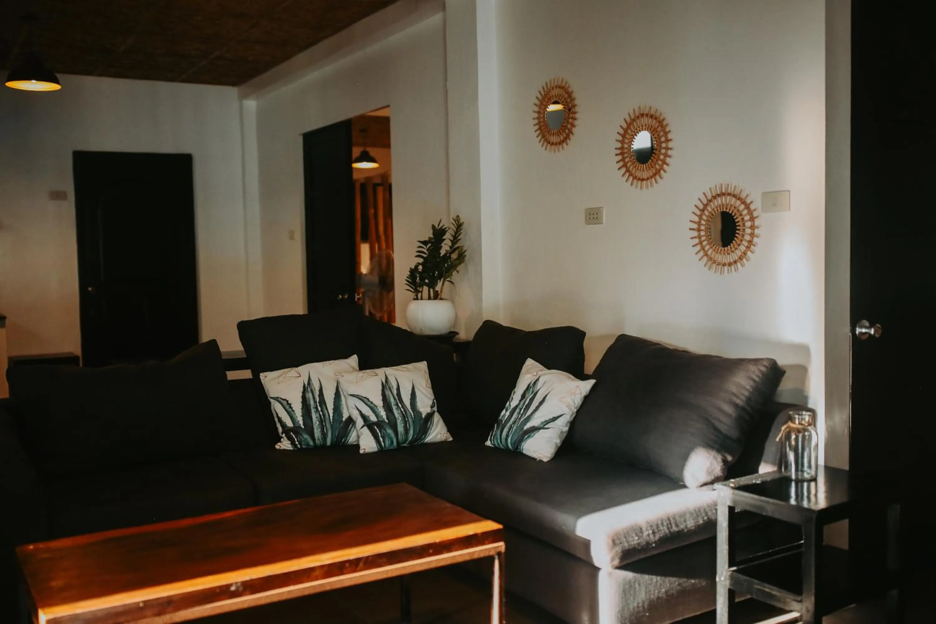 Seating area in Everyday Sunday Hotel & Cafe