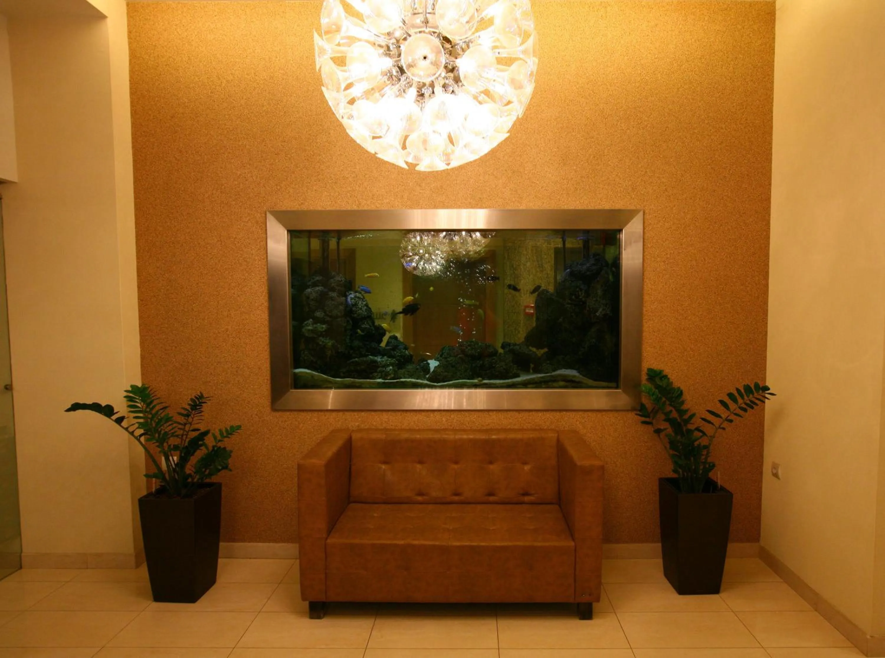 Lobby or reception in Hotel Flisvos