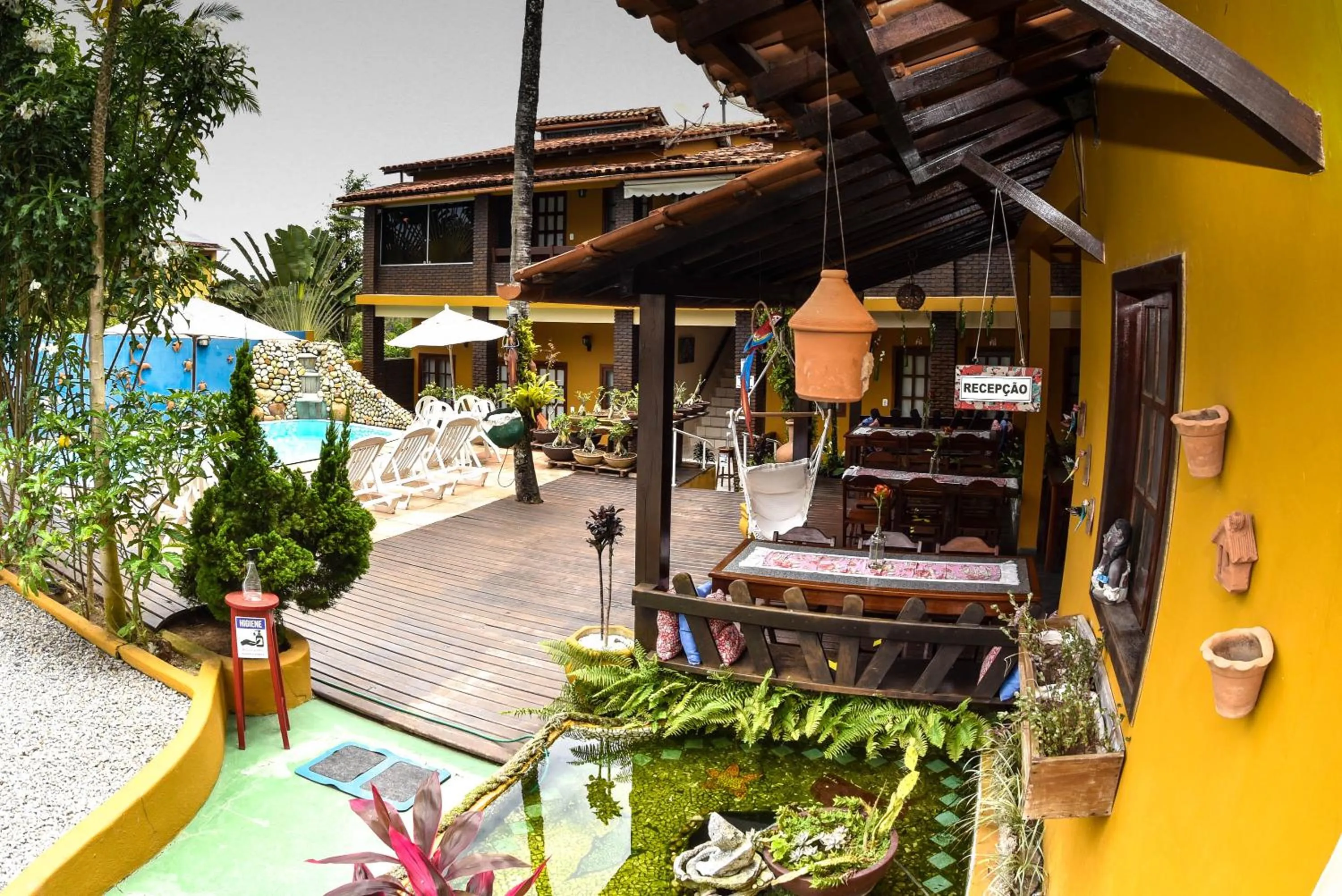 Property building in Pousada A Flor da Terra