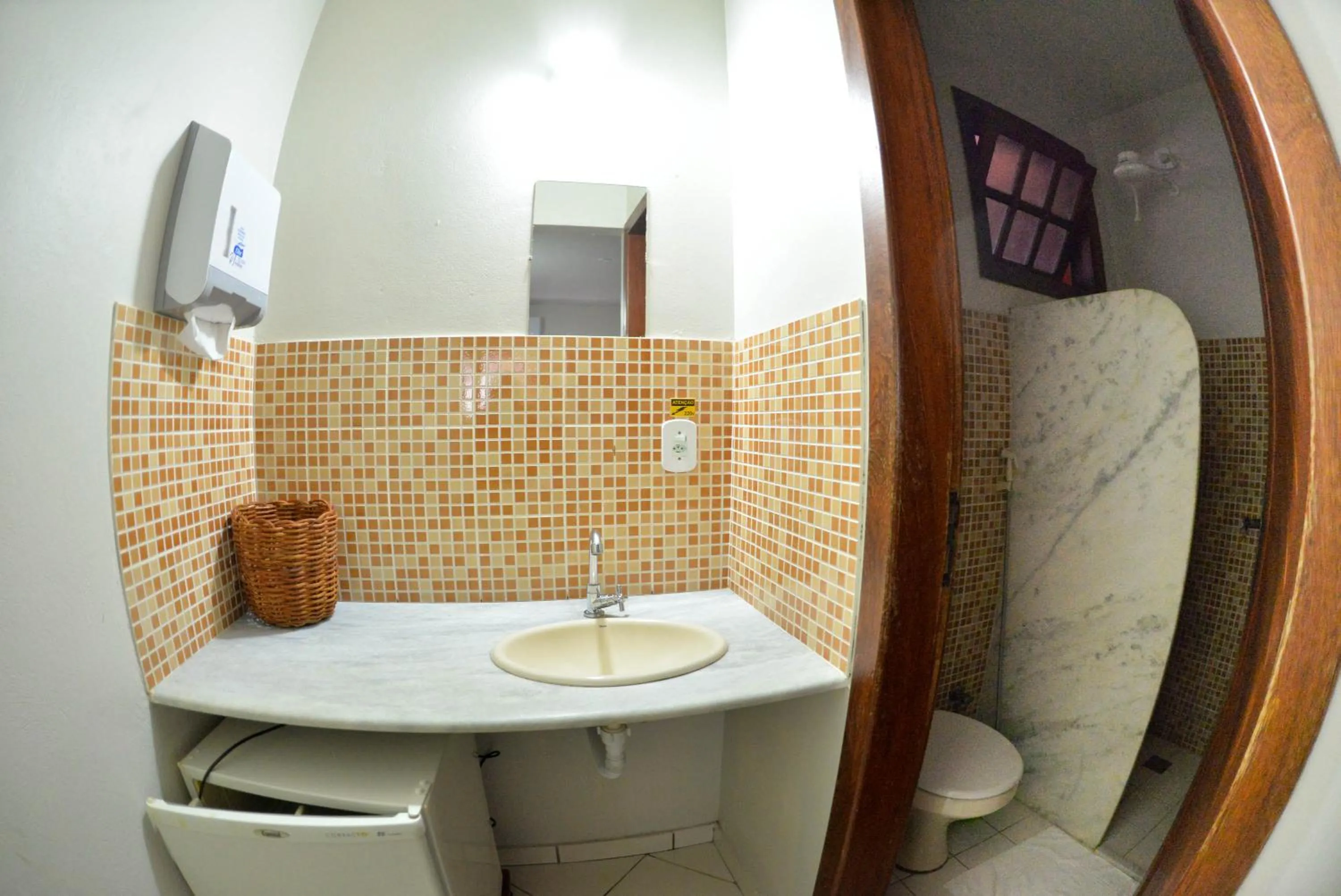 Bathroom in Pousada A Flor da Terra