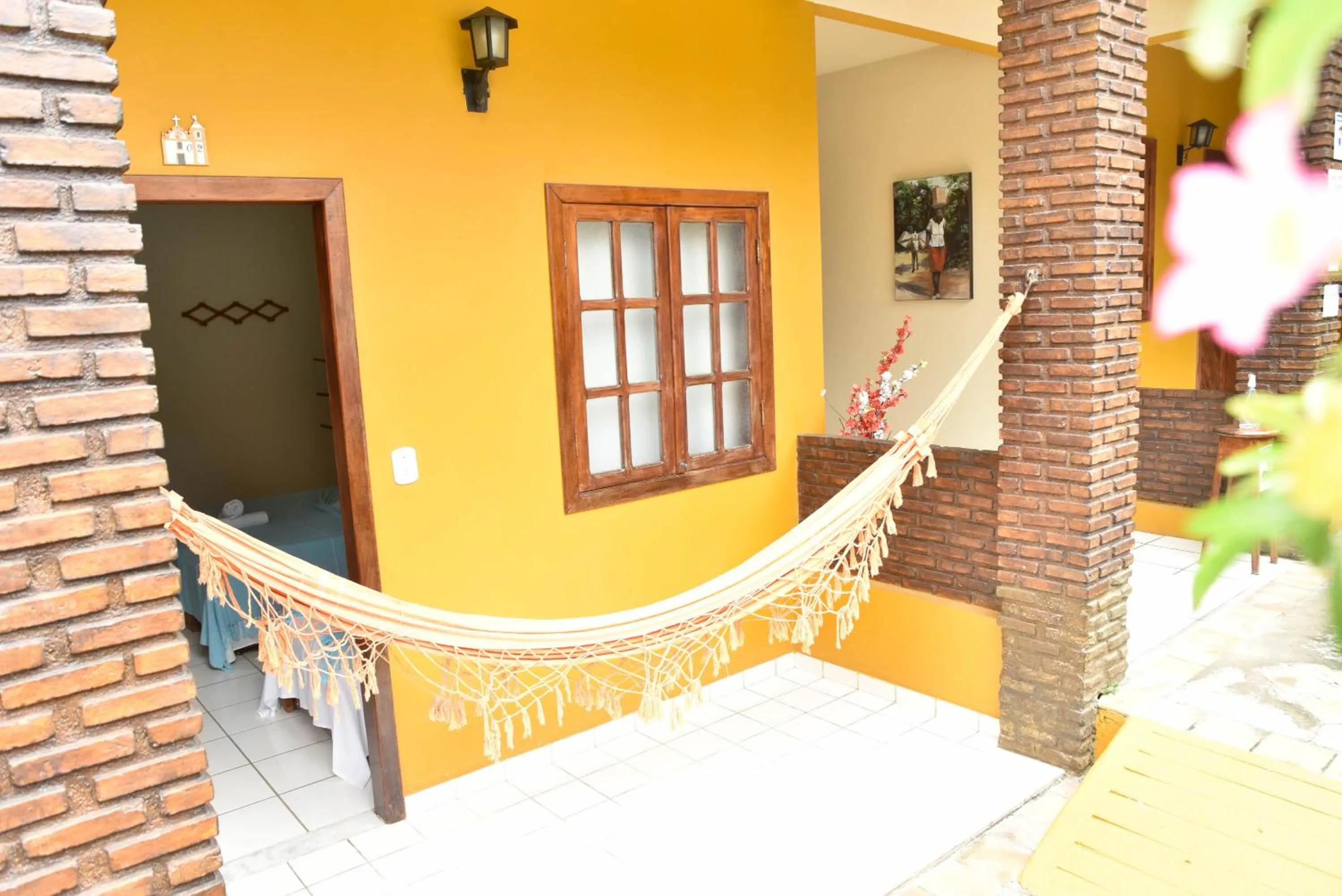 Patio in Pousada A Flor da Terra