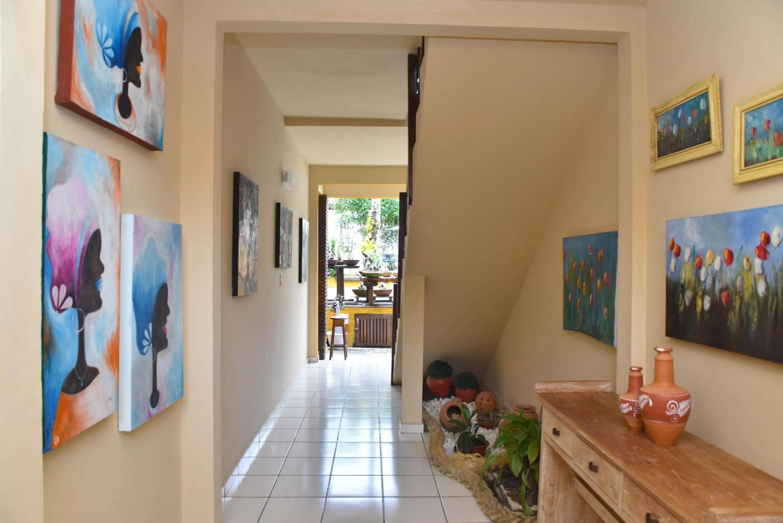 Decorative detail in Pousada A Flor da Terra