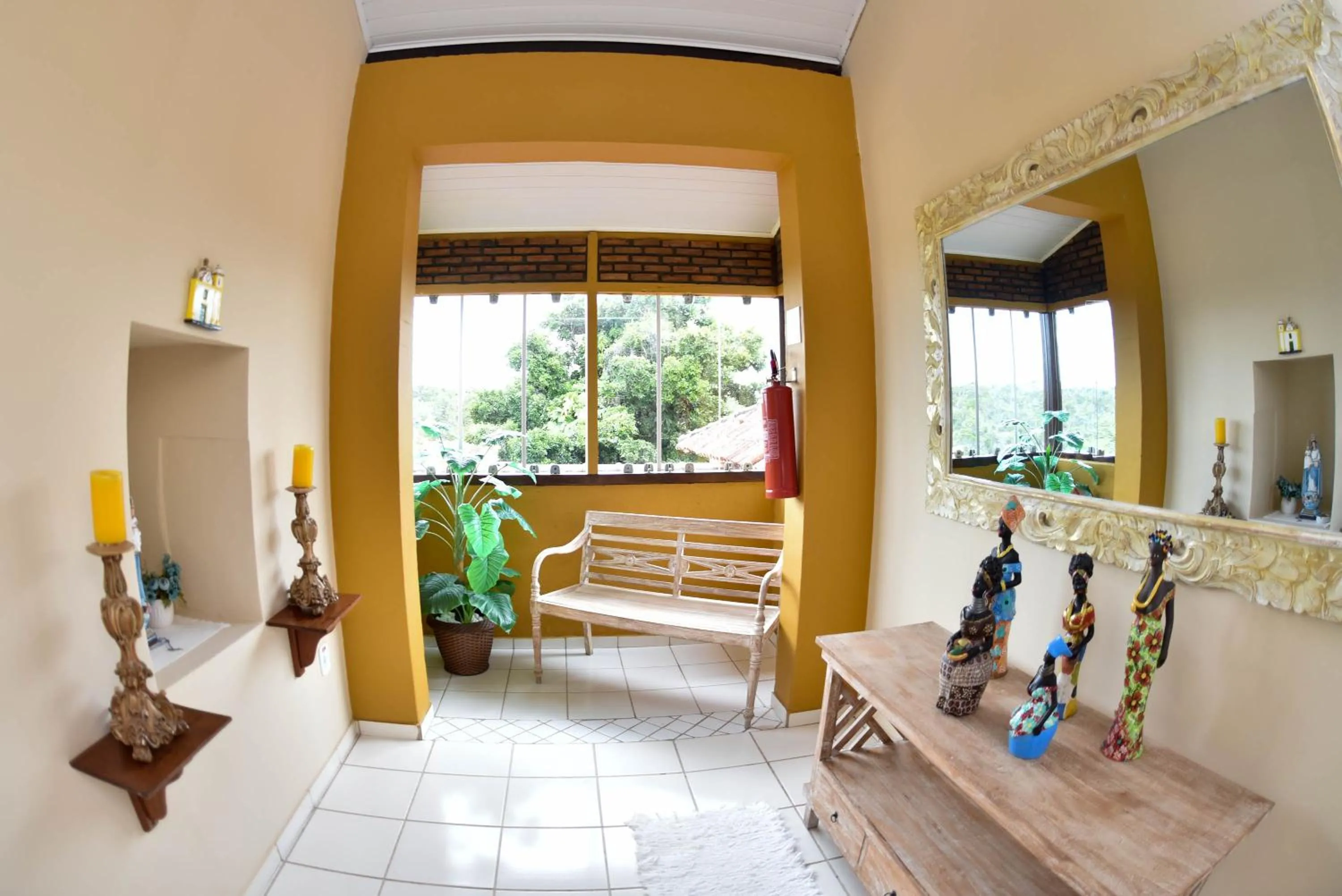 Decorative detail in Pousada A Flor da Terra