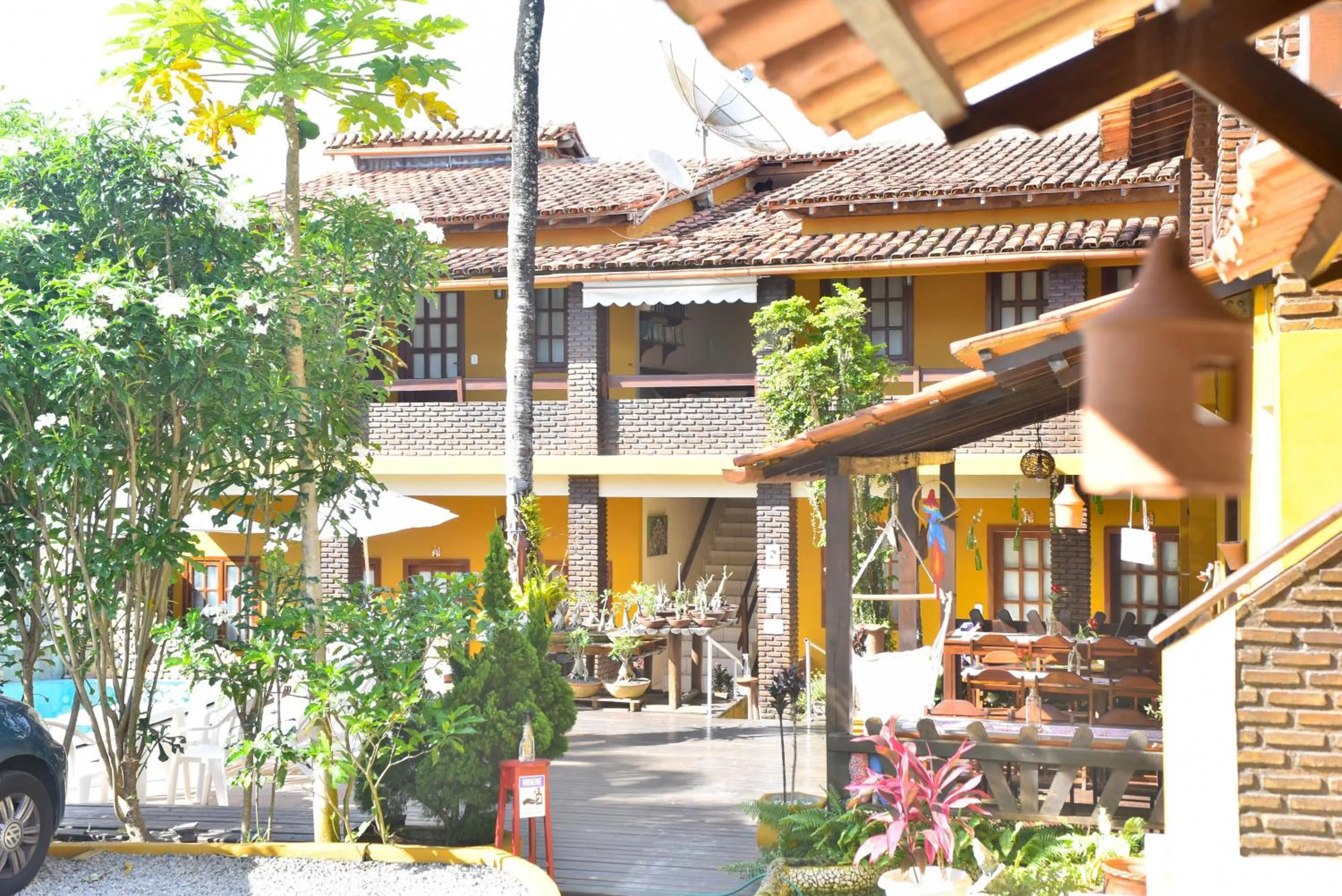 Property building in Pousada A Flor da Terra