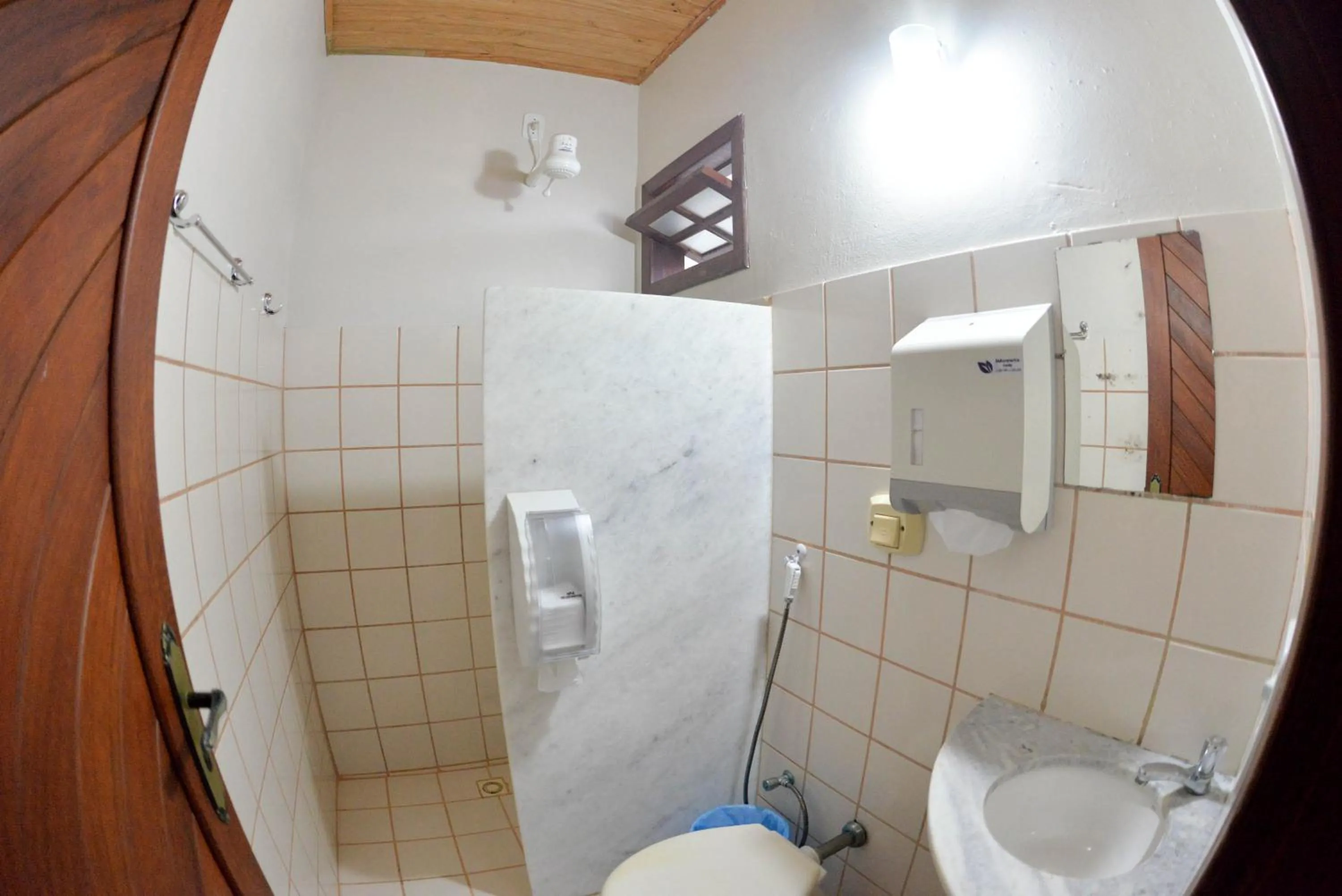 Bathroom in Pousada A Flor da Terra