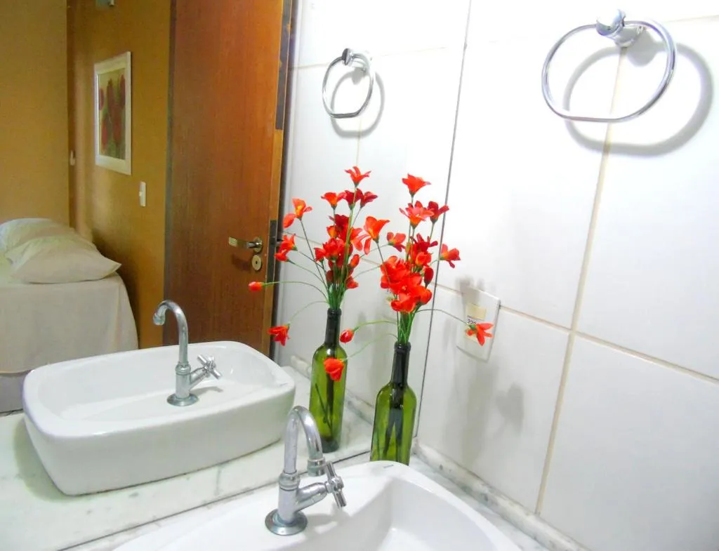 Bathroom in Pousada A Flor da Terra