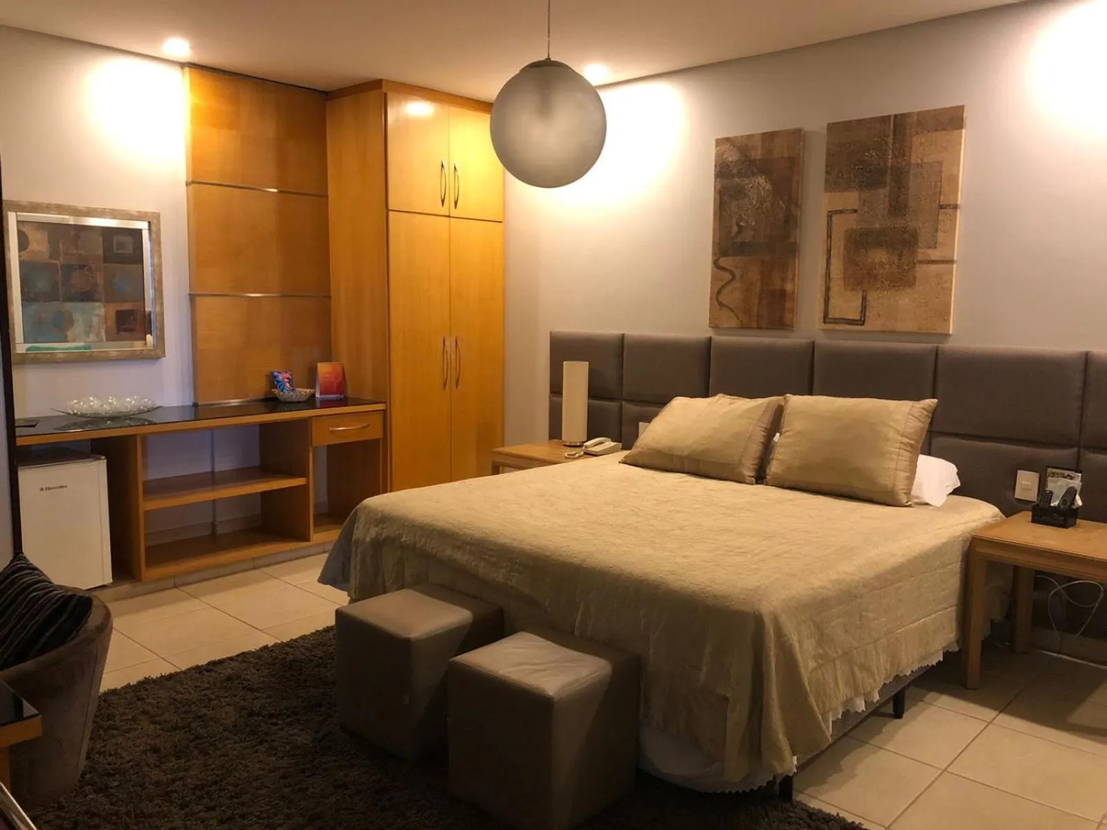 Photo of the whole room, Bed in Hotel das Palmeiras