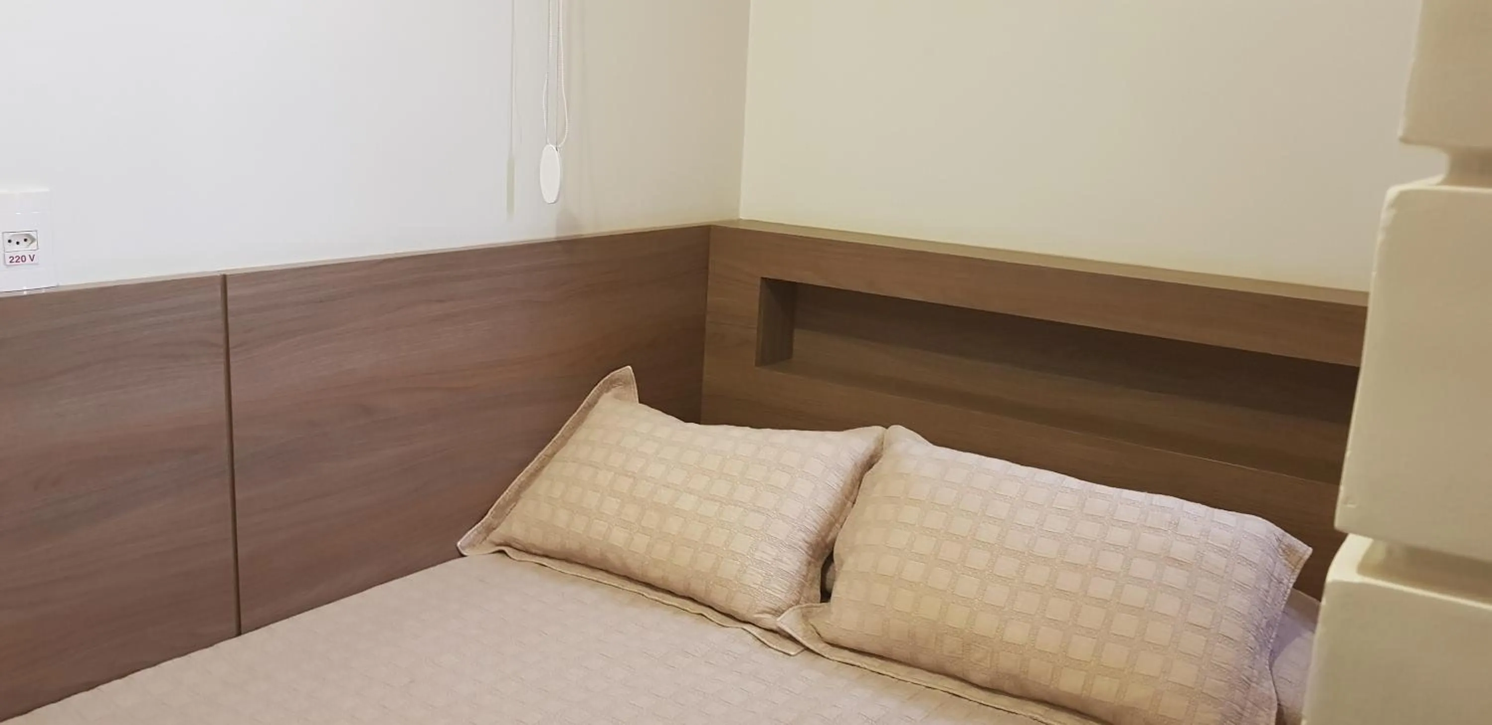 Bed in Hotel das Palmeiras