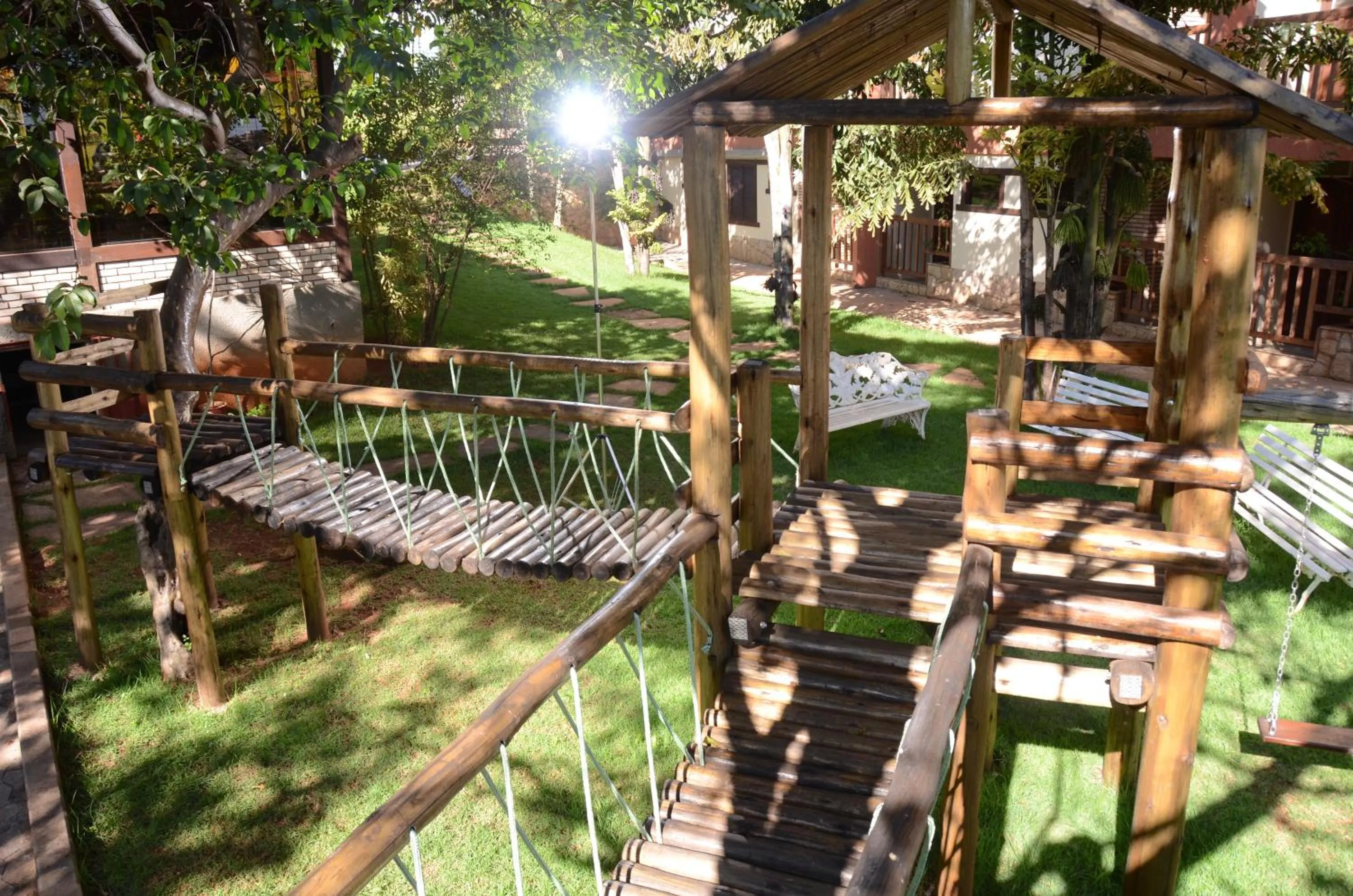 Children play ground in Hotel das Palmeiras