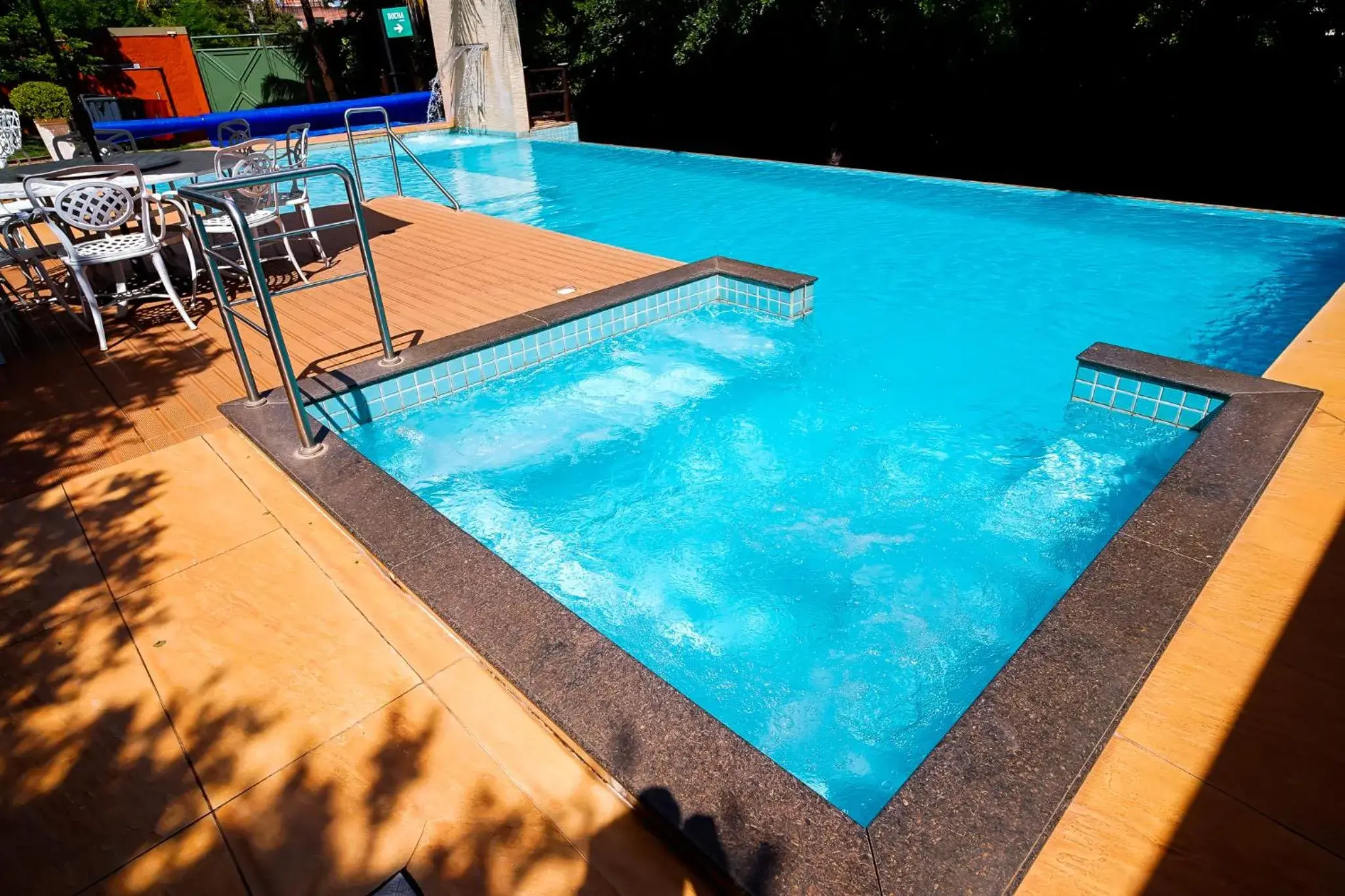 Swimming pool in Hotel das Palmeiras Swimming pool in Hotel das Palmeiras