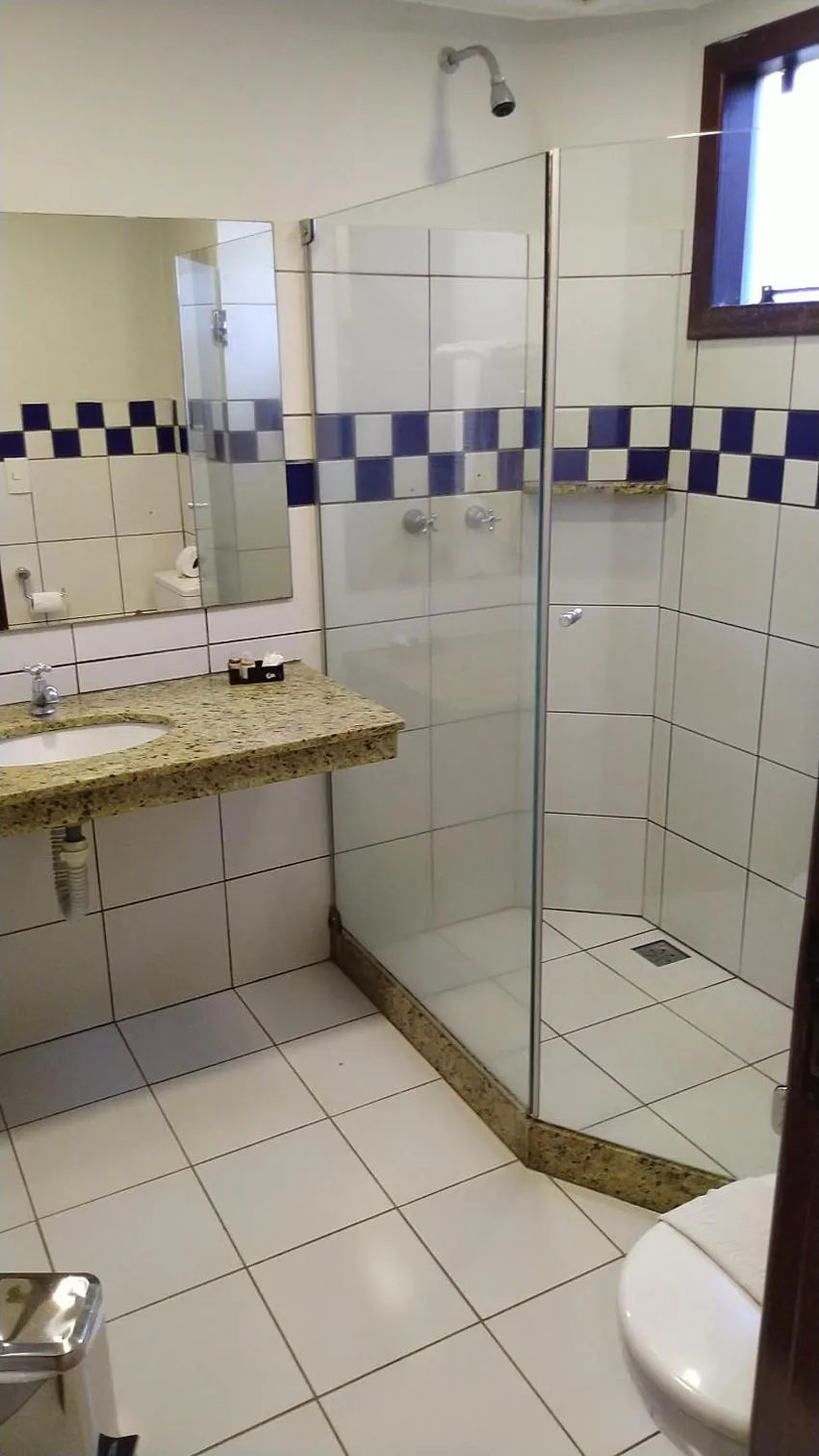 Toilet in Hotel das Palmeiras