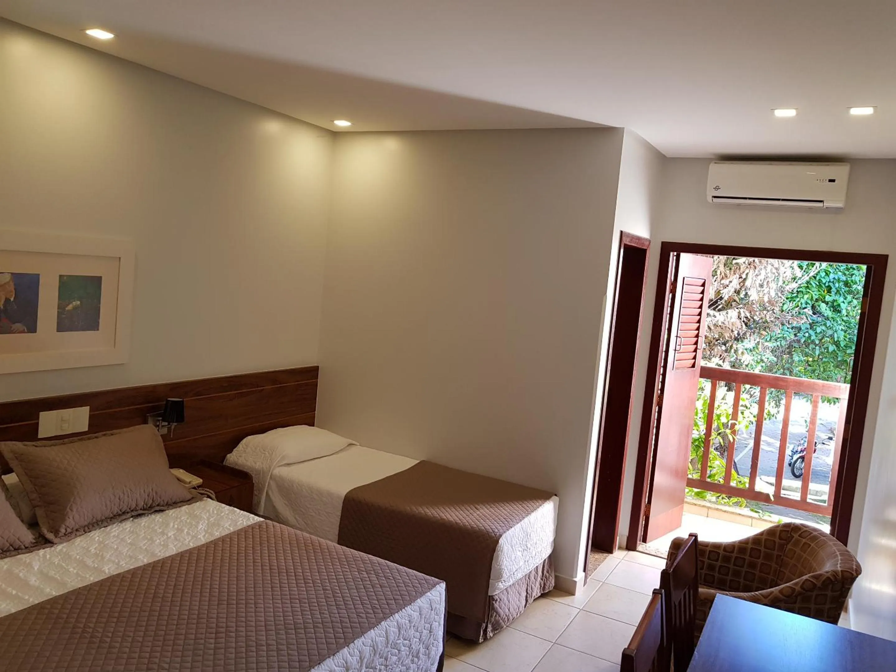 Photo of the whole room, Bed in Hotel das Palmeiras