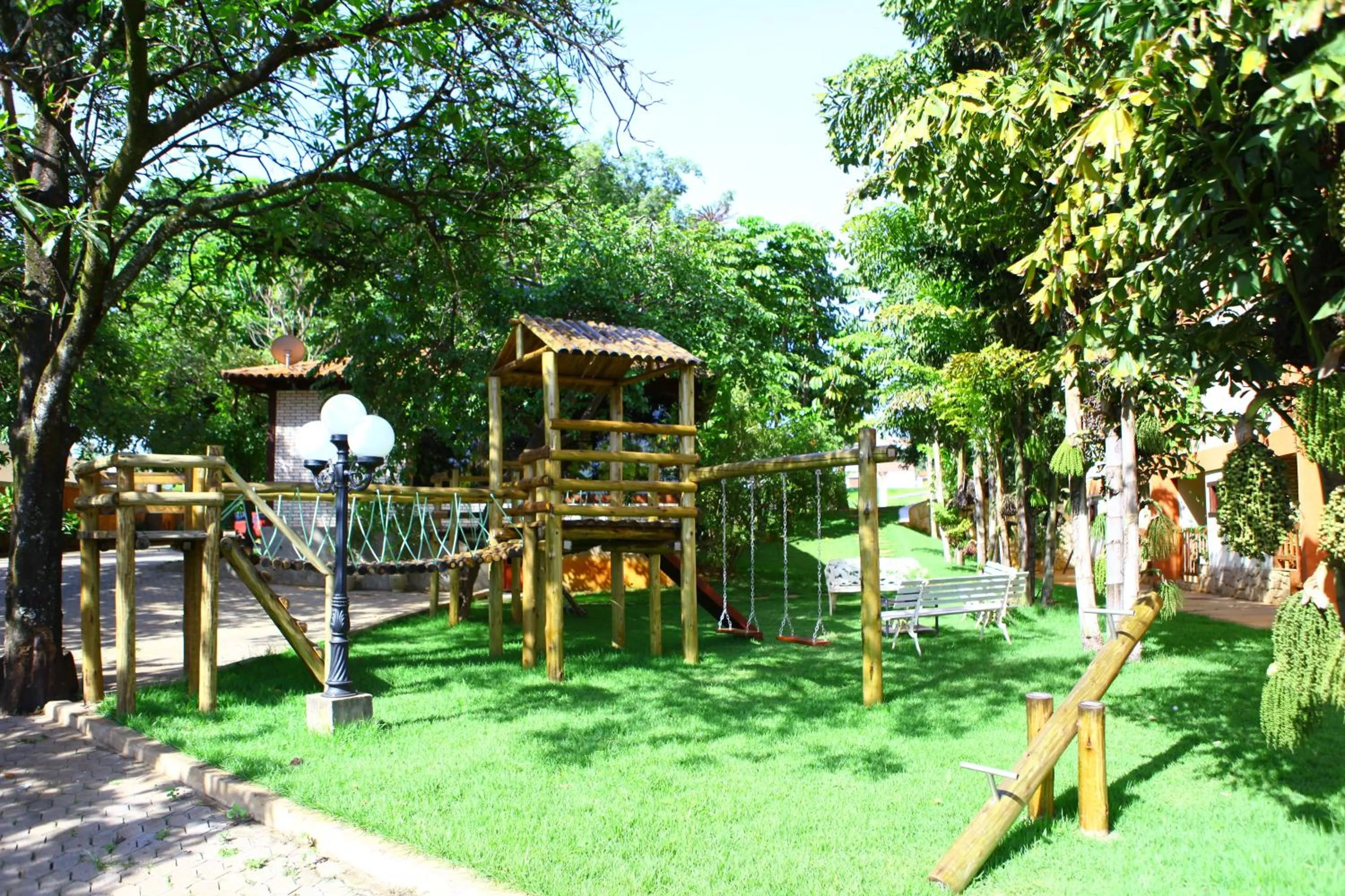 Children play ground in Hotel das Palmeiras