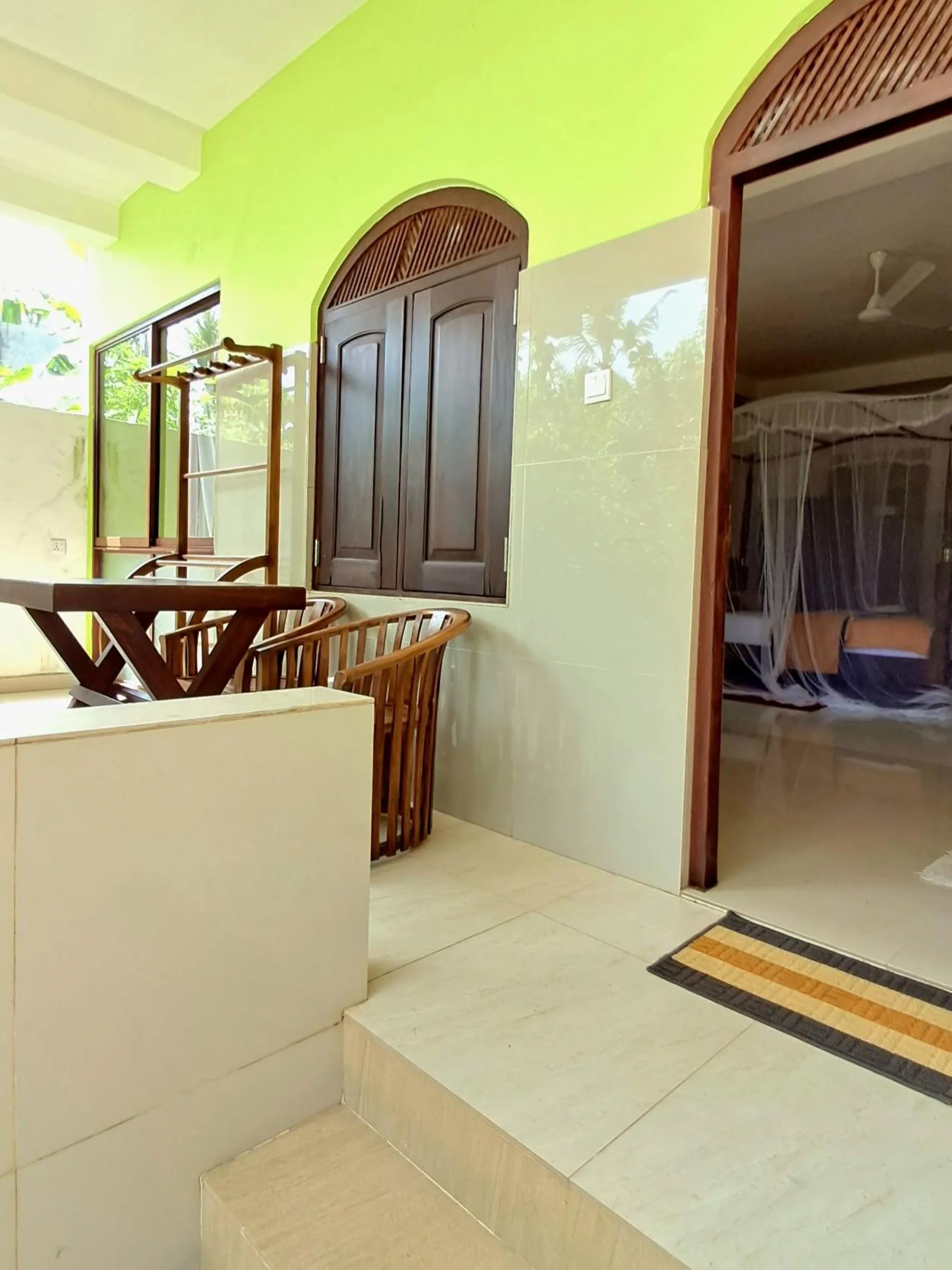 Seating area in Jagabay Resort & Surfing School