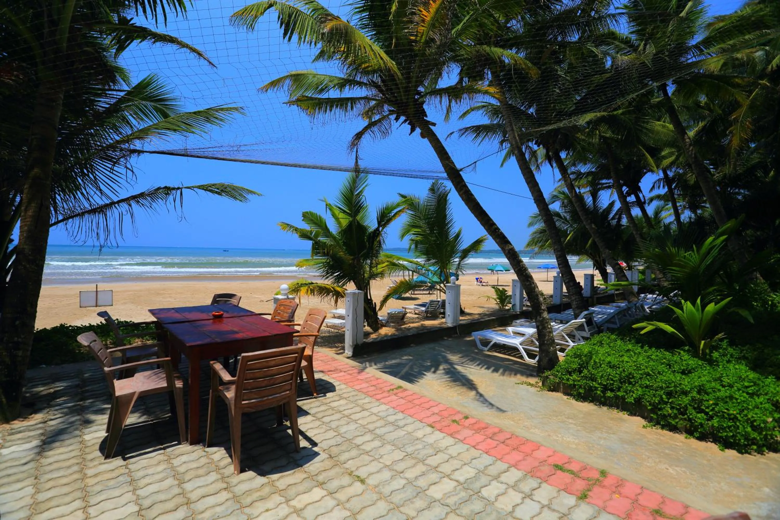 Patio in Jagabay Resort & Surfing School
