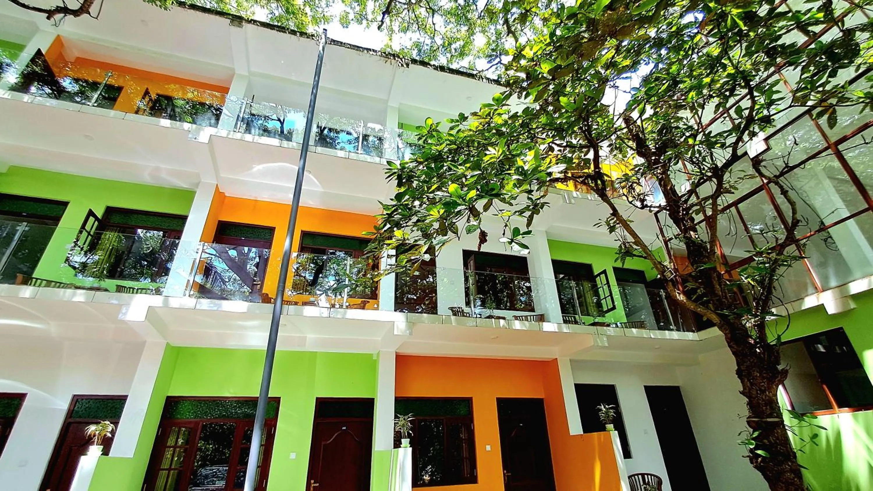 Property building in Jagabay Resort & Surfing School