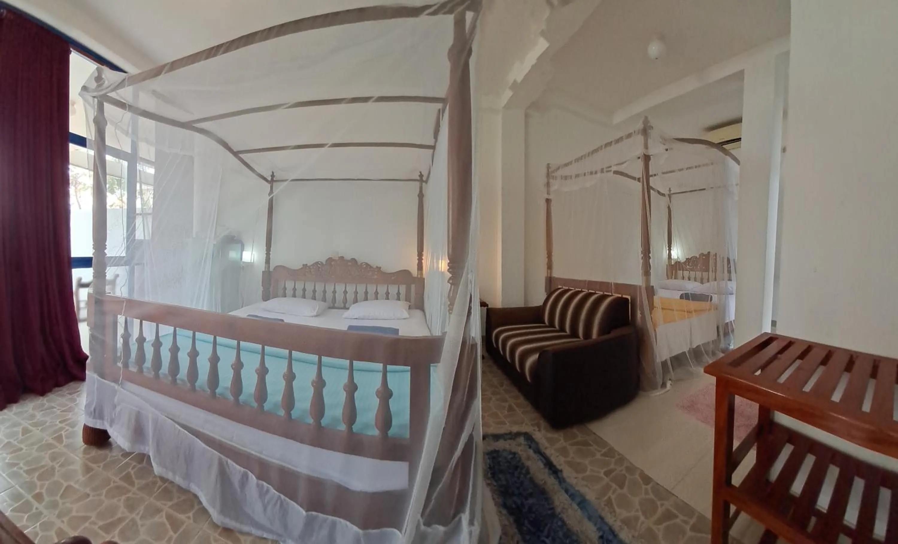 Bedroom, Bed in Jagabay Resort & Surfing School